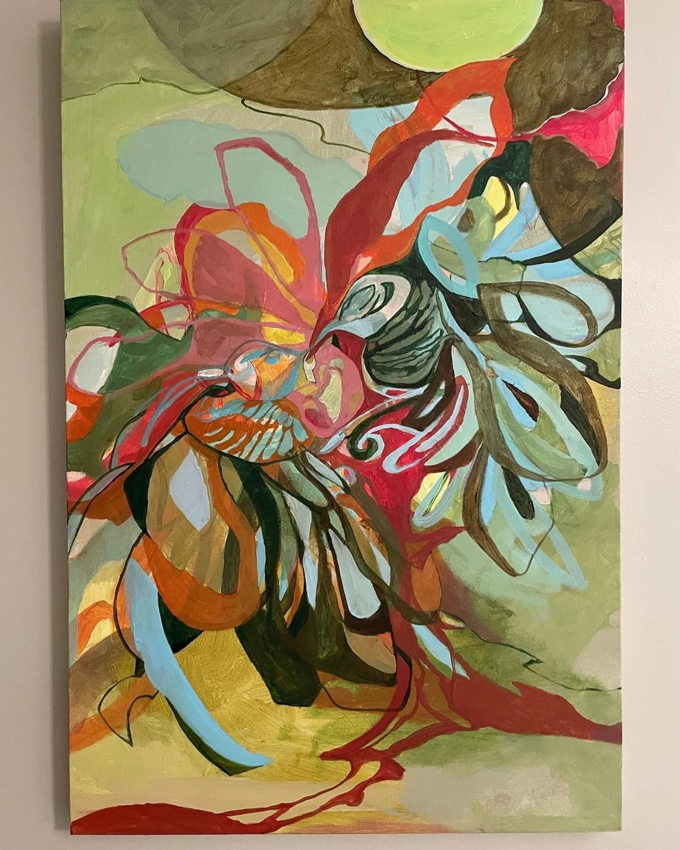 A Waking Dream #1
Has a new home.

#acrylicpainting