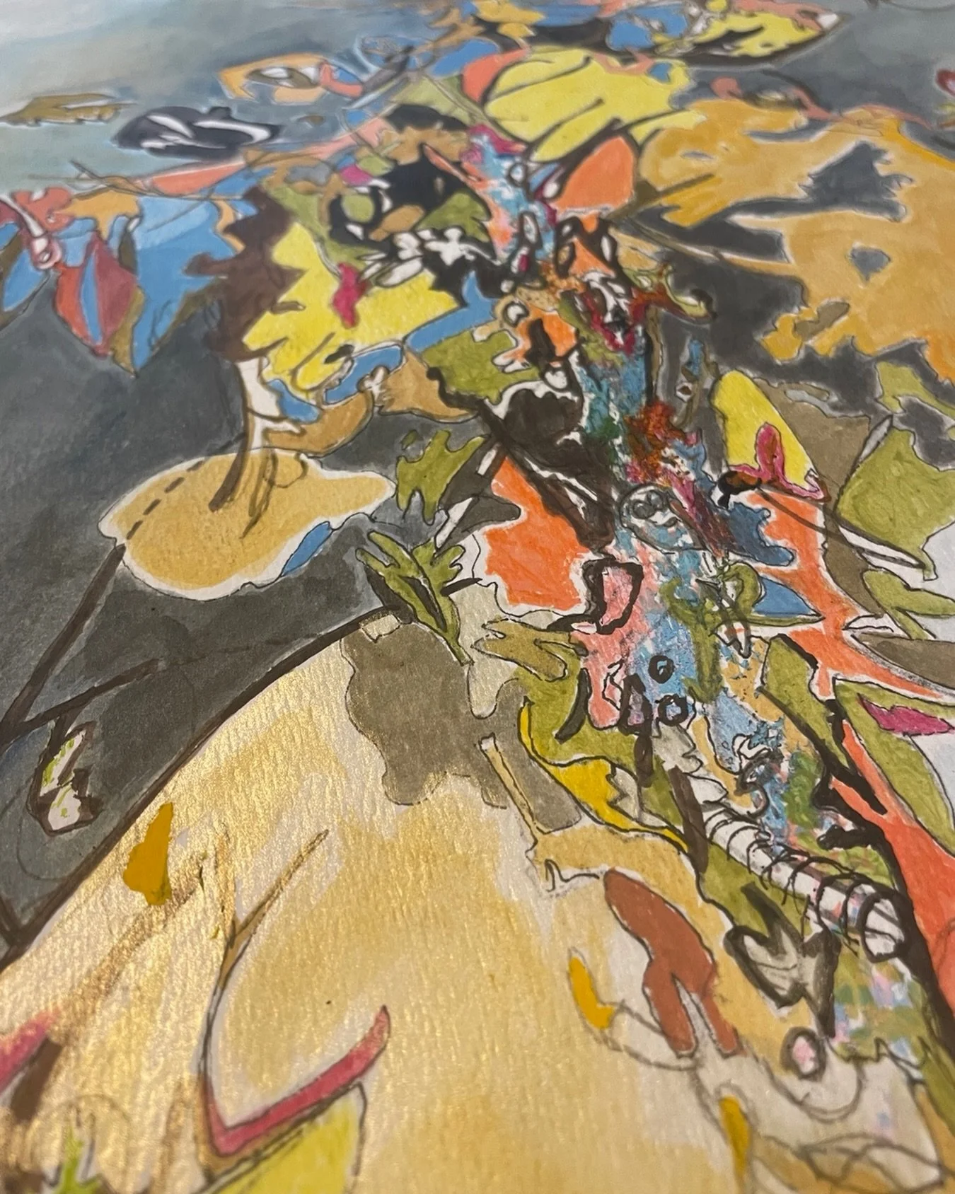 The craziness of the world&hellip;

#abstract#painting#drawing