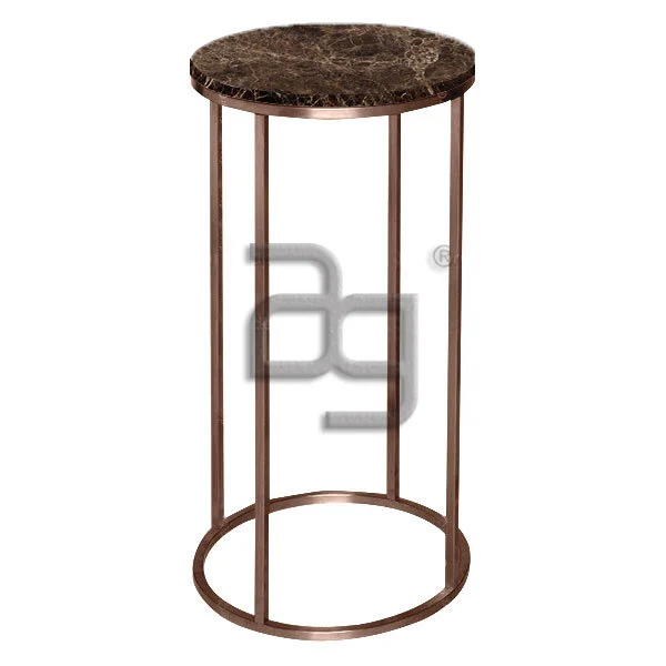 Round High Accent Table