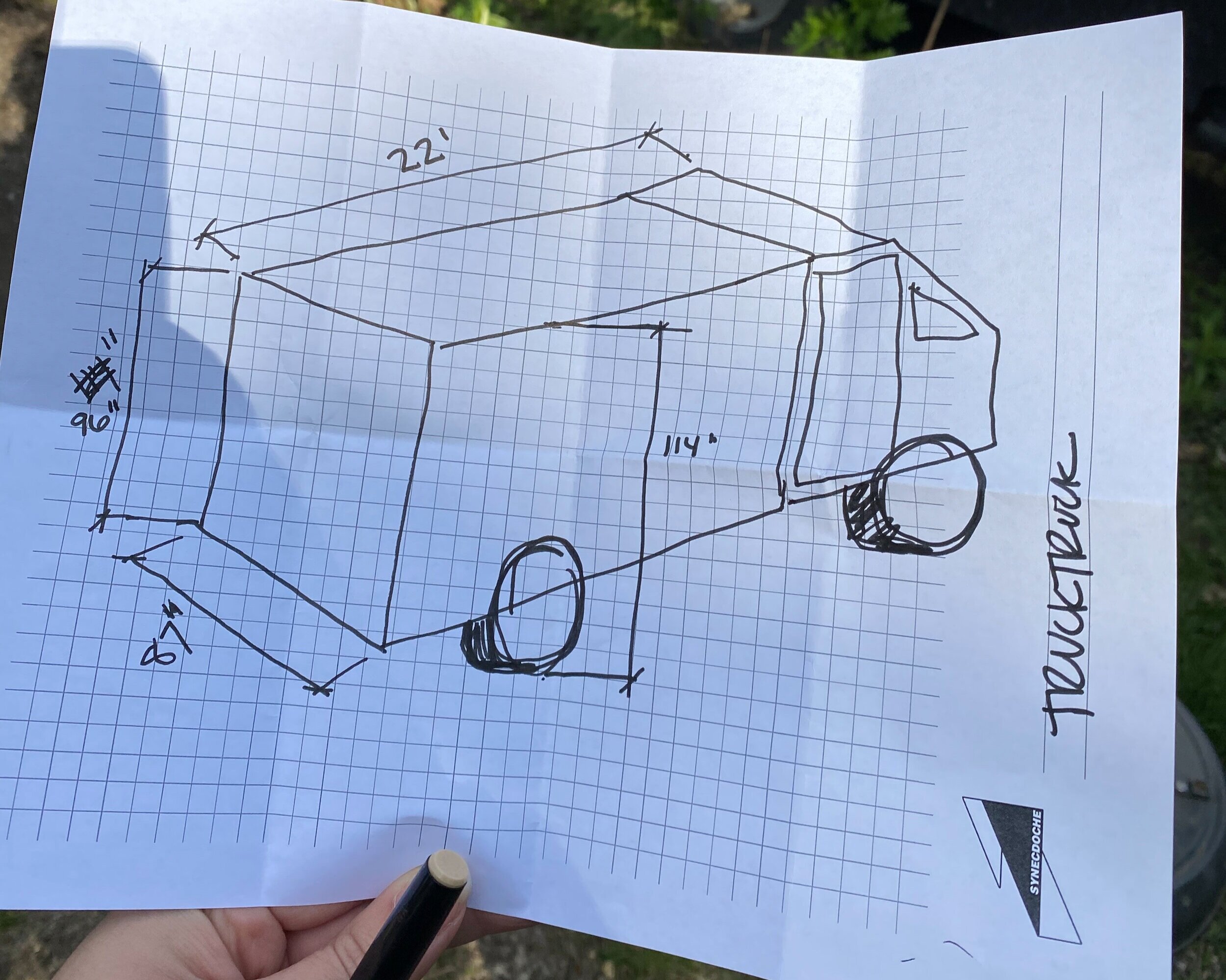 TruckTruck sketch measure