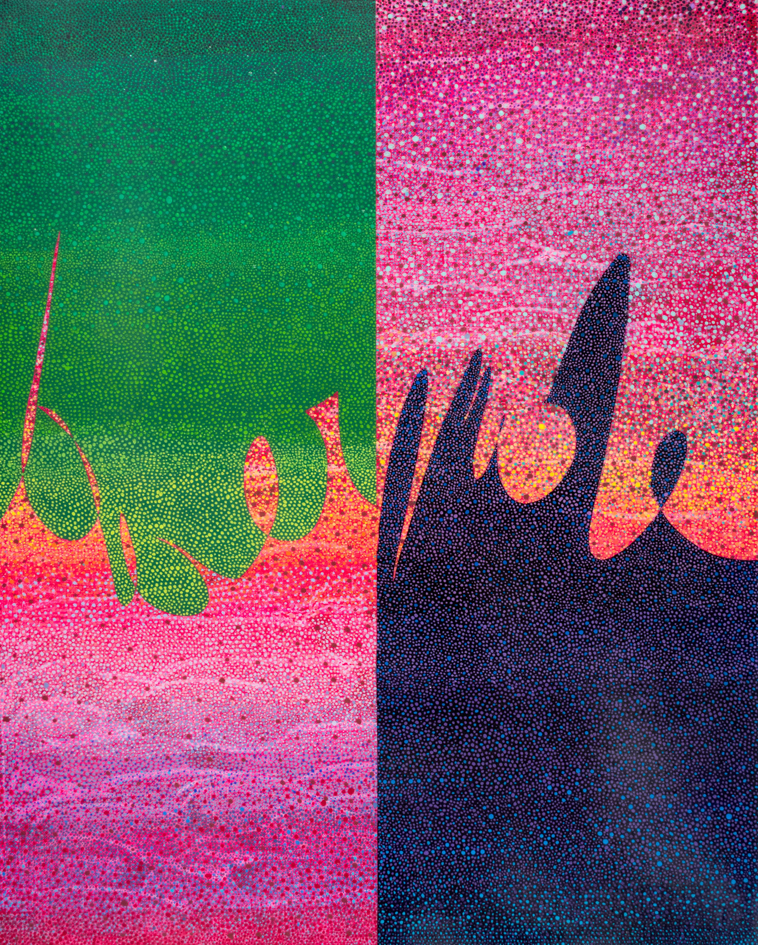 Read More, 2015 Acrylic on Linen 20h x 16w IN