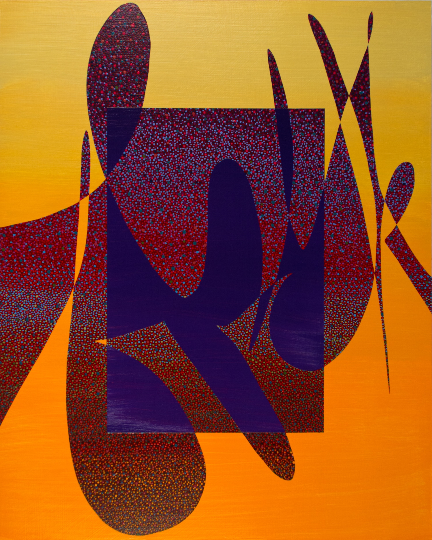 FTW 1 , 2015 Acrylic on Panel 20h x 16w IN