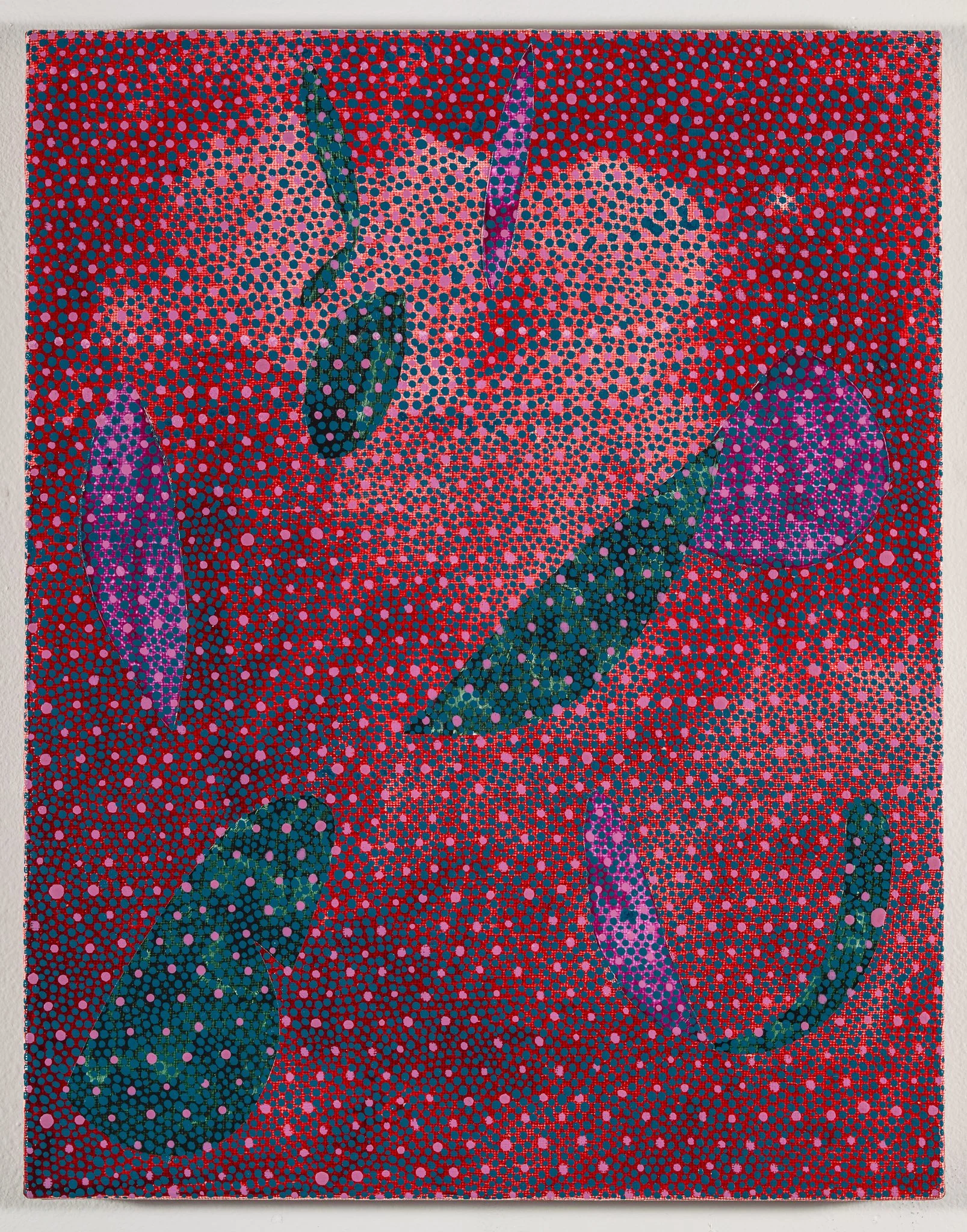   untitled , 2025  Acrylic on canvas  14h x 11w IN   