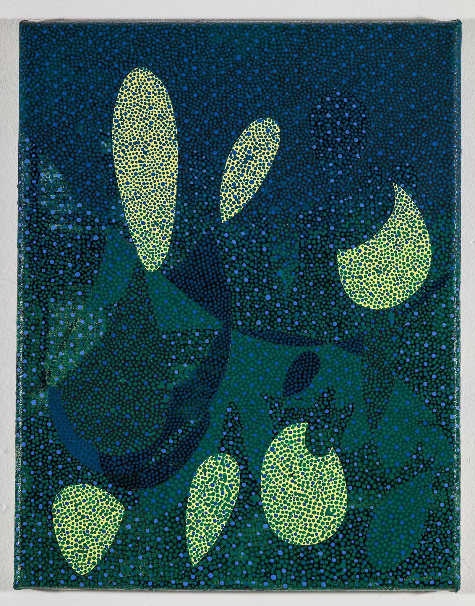   untitled , 2025  Acrylic on linen  14h x 11w IN   