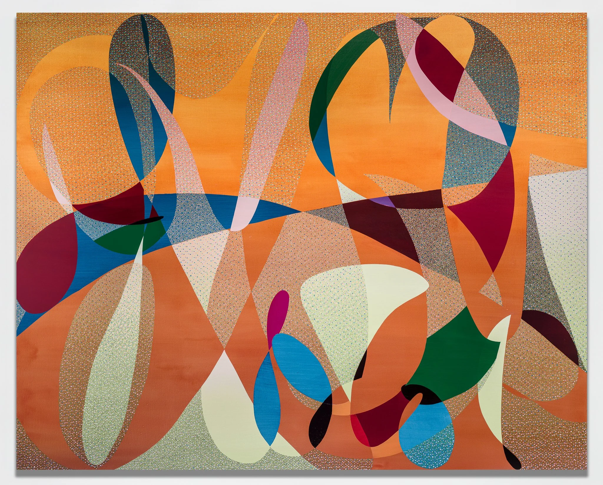   jwtd , 2023  Acrylic on linen  60h x 75w IN   