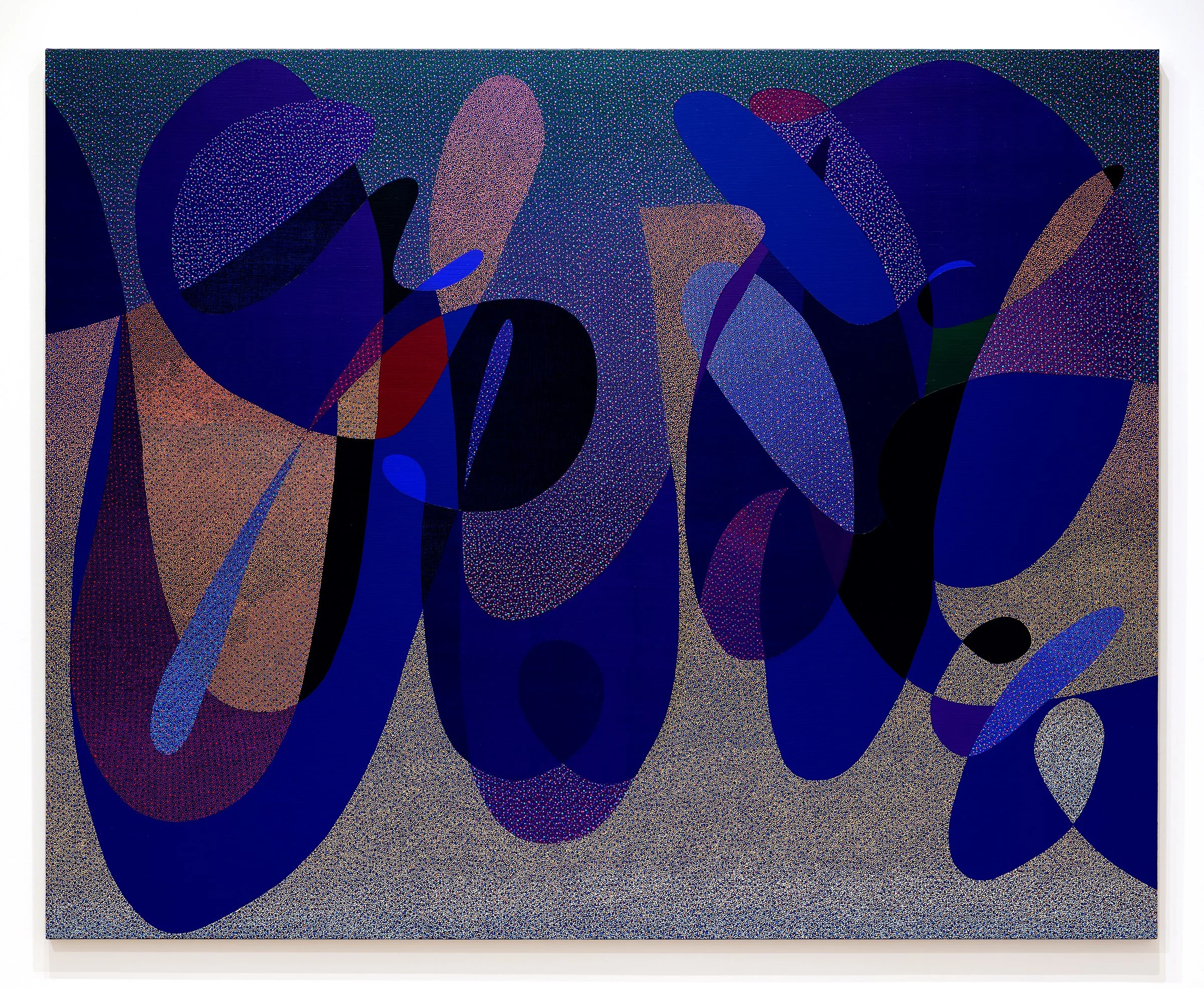   it was expected , 2022  Acrylic on linen  60h x 75w IN   