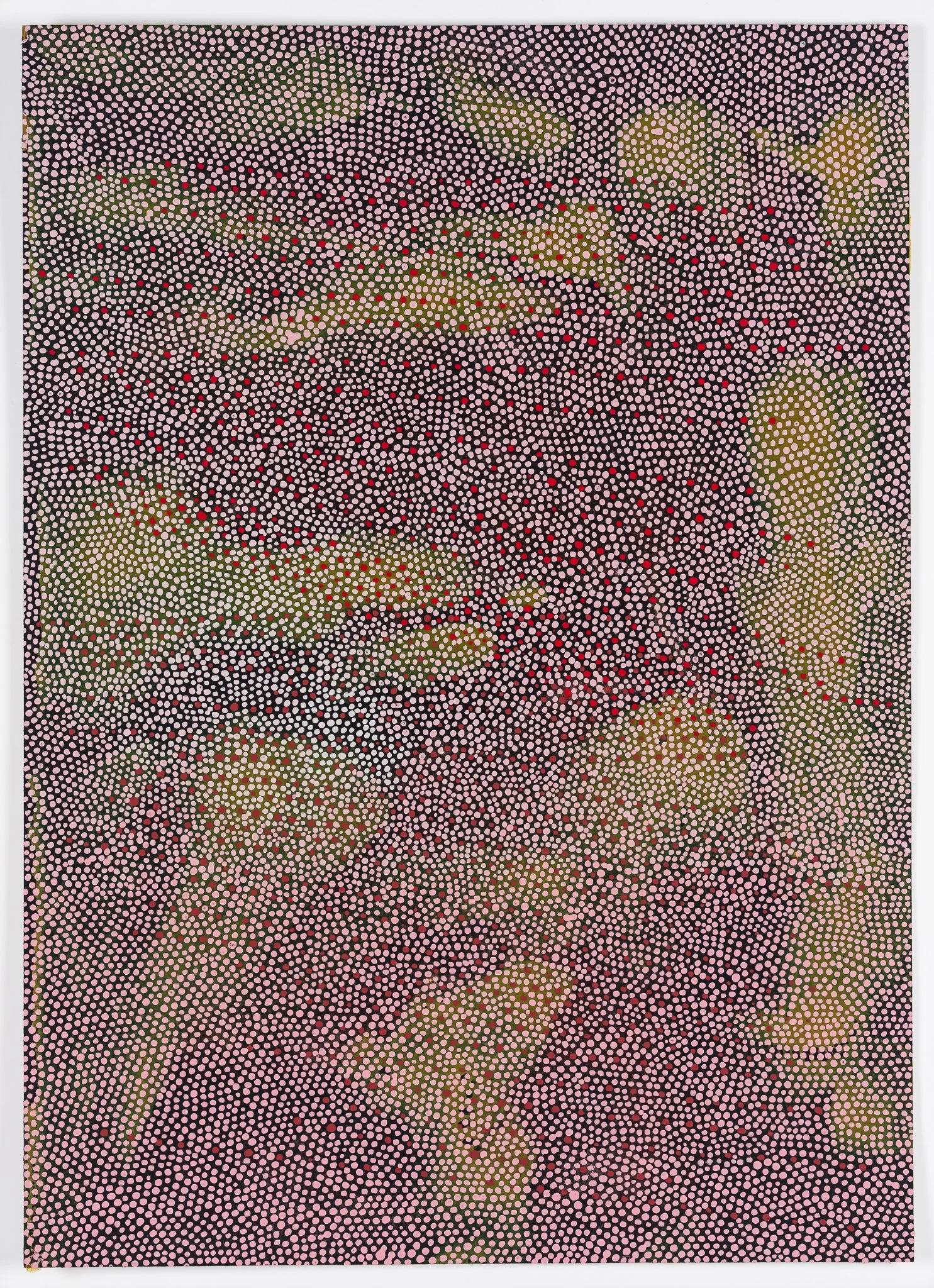   Marking Time , 2026  Acrylic on paper  14h x 10w IN   