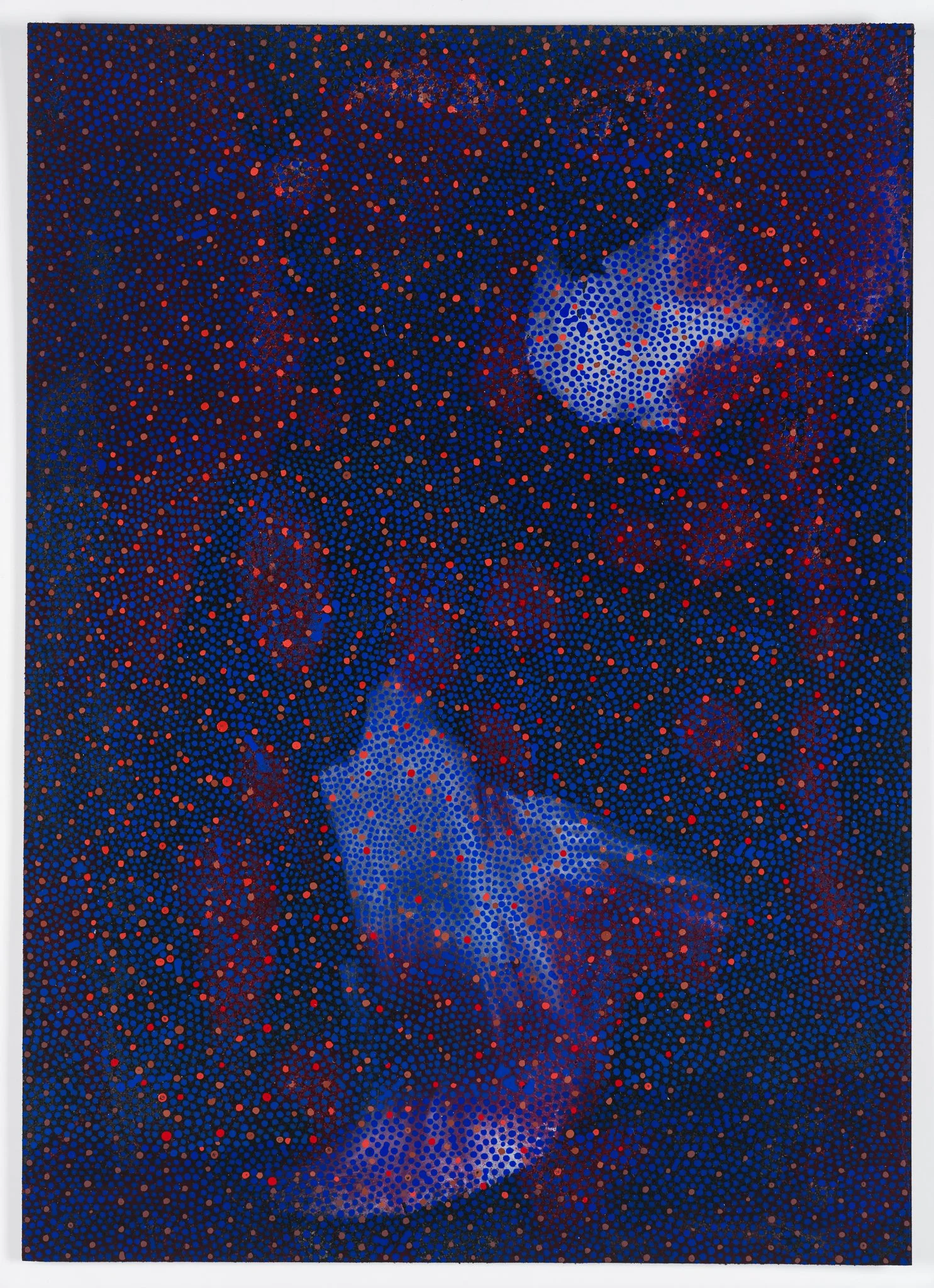   Marking Time , 2026  Acrylic on paper  14h x 10w IN   
