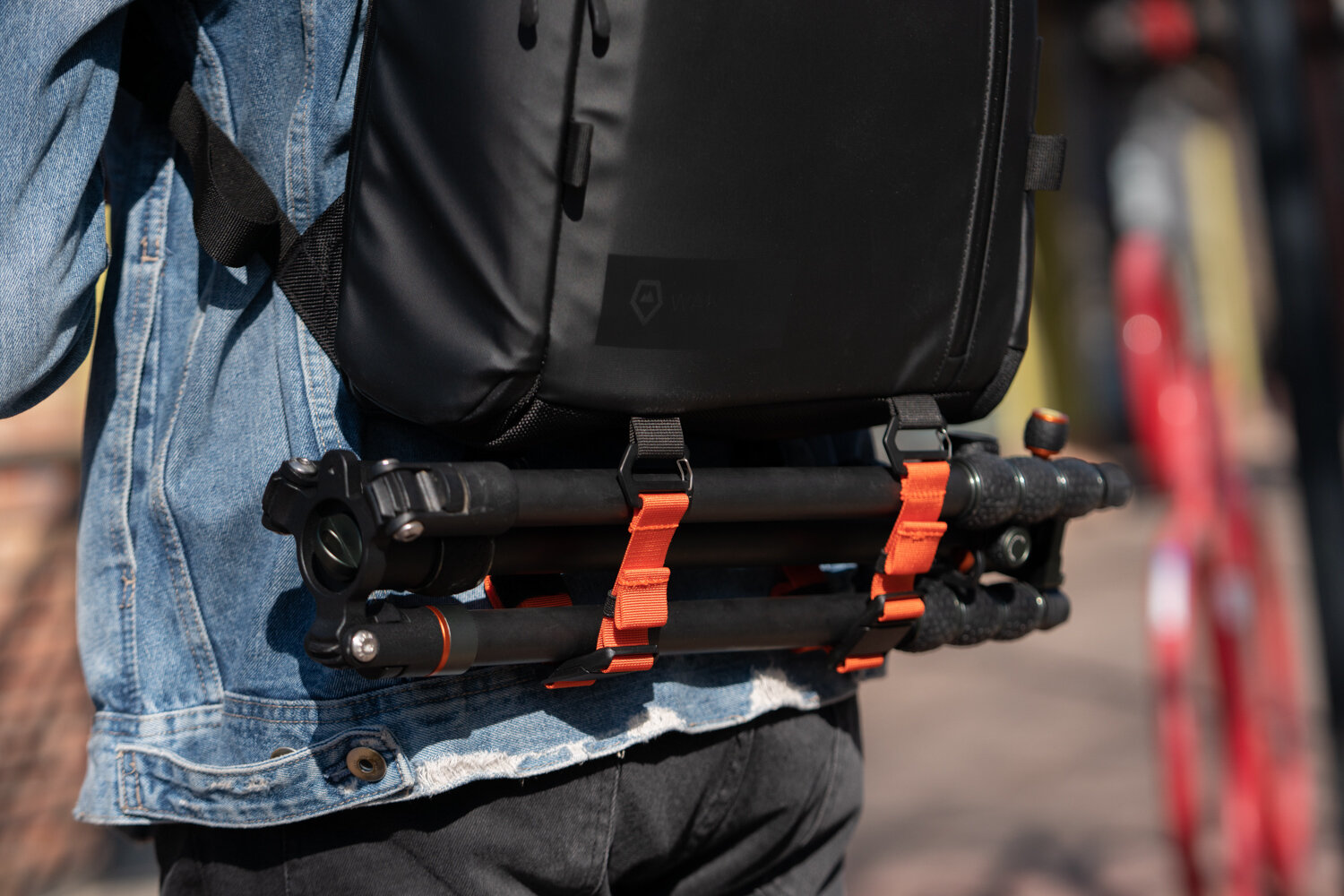 Optional Accessory Straps for External Carry