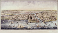 Chicago Harbor, 1854 Courtesy of Chicago History Museum