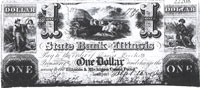 Canal workers were paid in company-issued scrip. Courtesy of Friends of the Chicago River