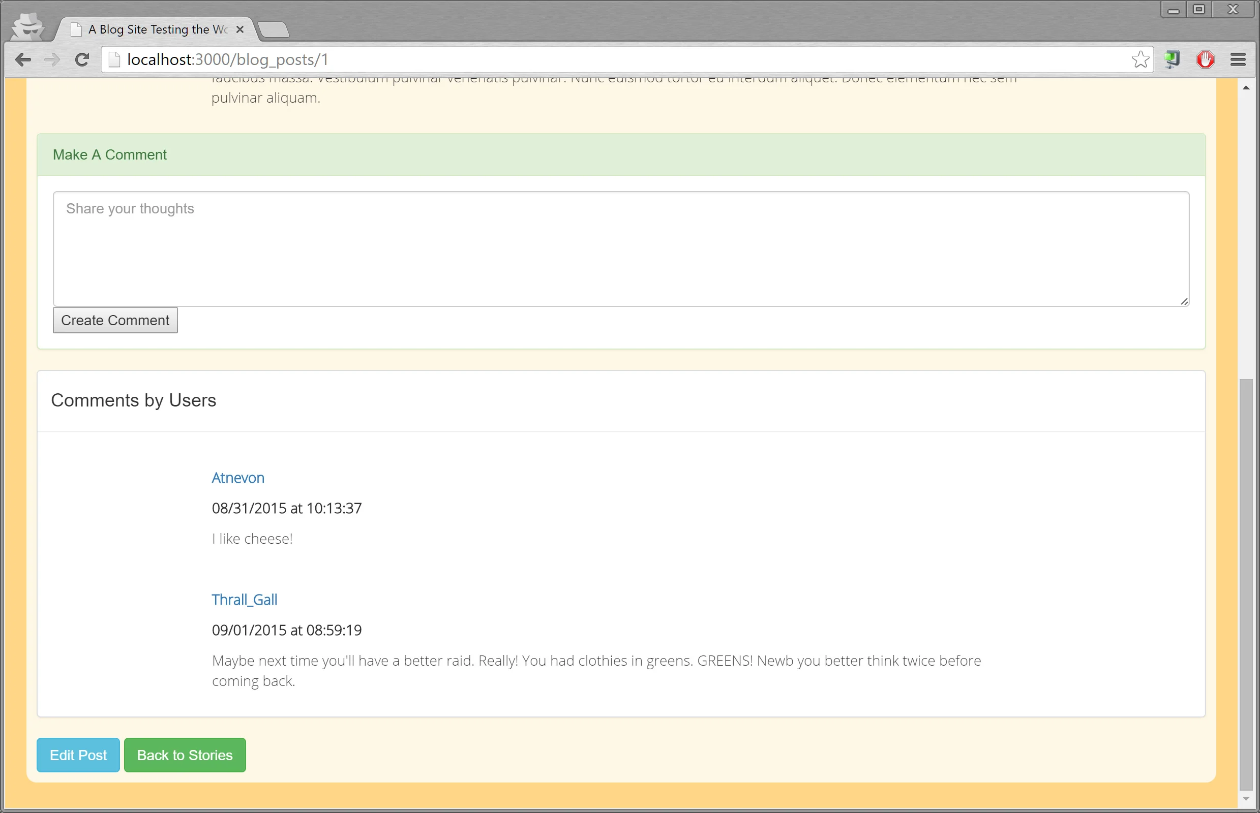  Stories of the World | Blog with database/login/activeAdmin  View of comments on post view 