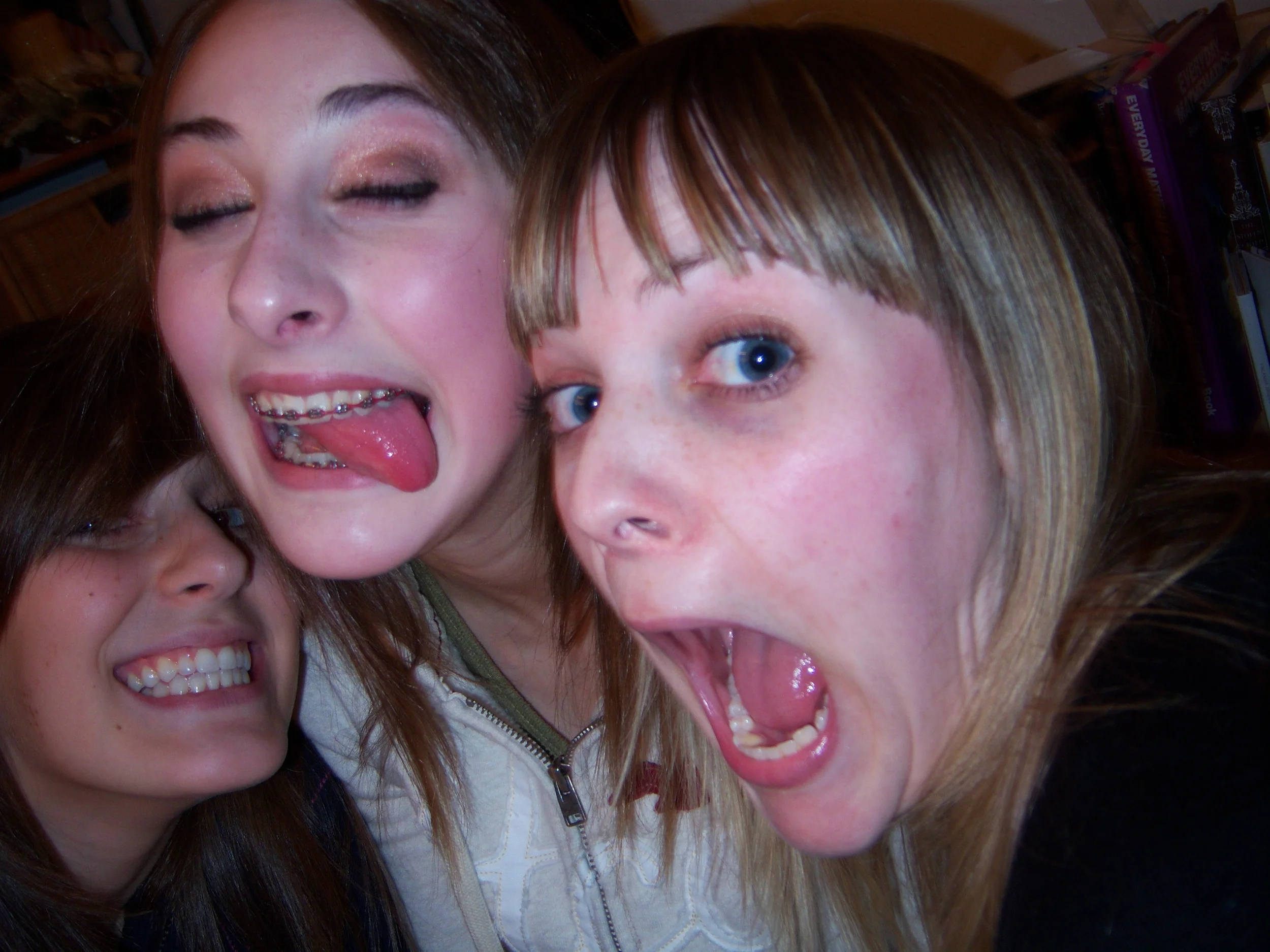 from Chels w DK being silly.JPG