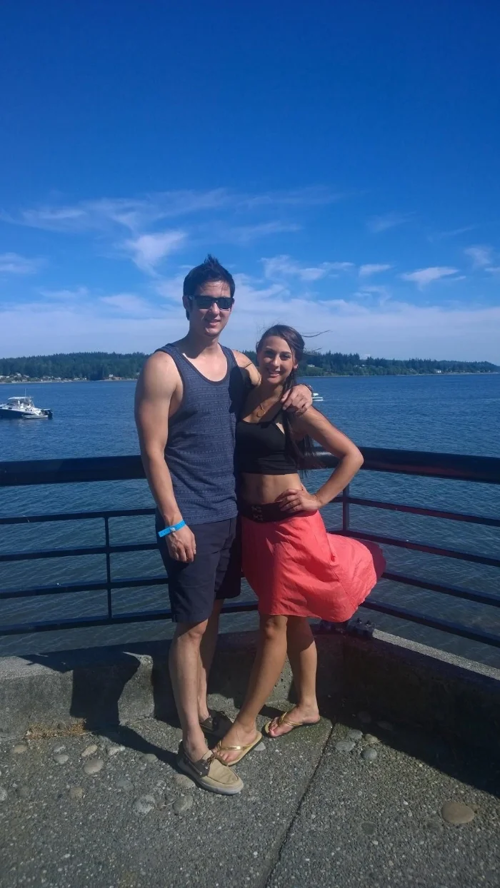 Simba and Alana at the beach.JPG