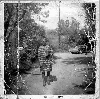 The only photo of my grandmother.