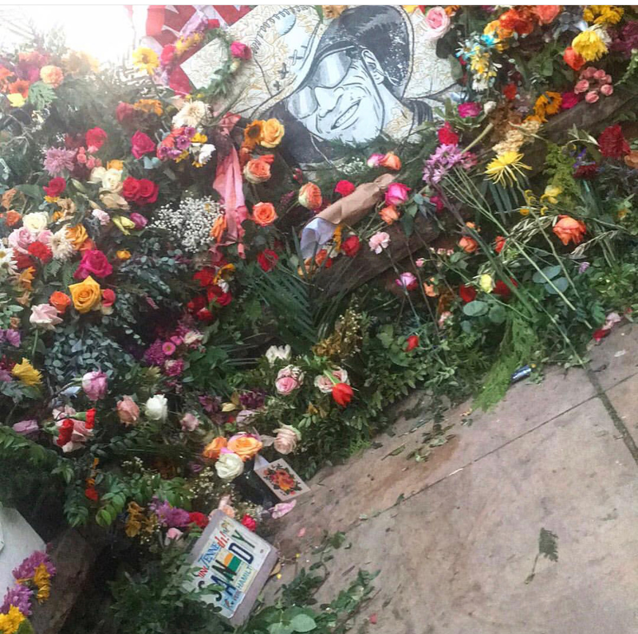 Liza Greever, you mobilized a grieving community in such a remarkable way. I’m so grateful to all of the florists who organized this dedication in the downtown corridor. I’d never seen anything like it.