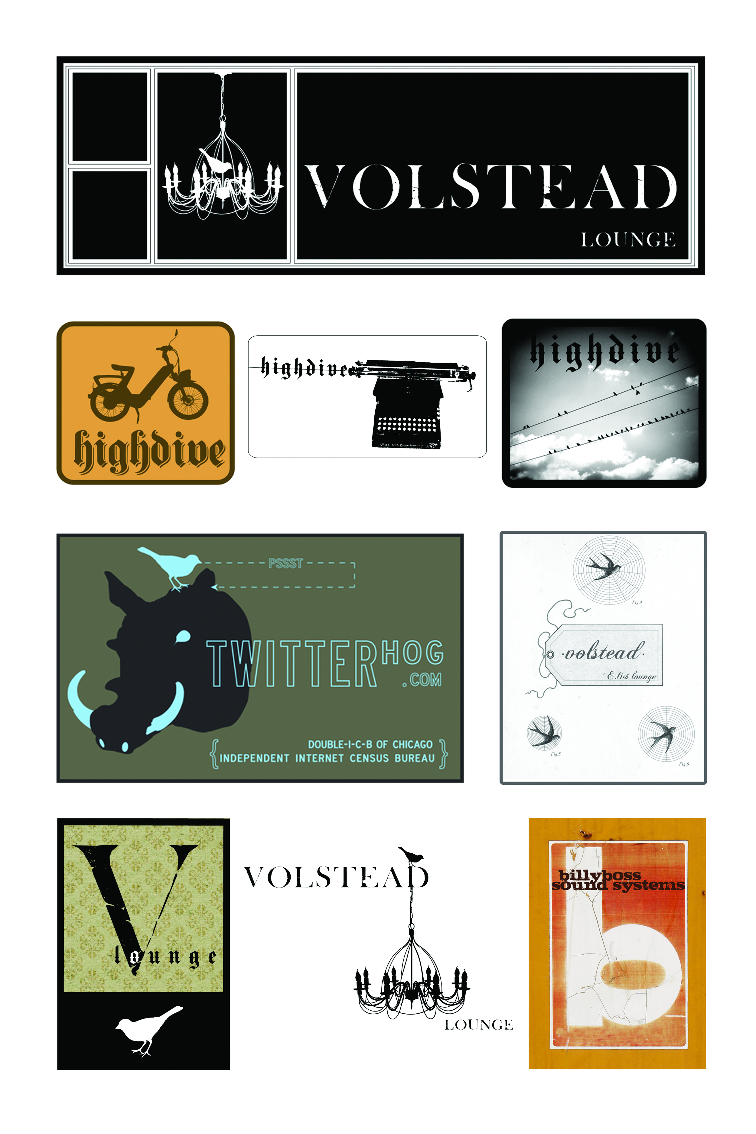 various logo designs