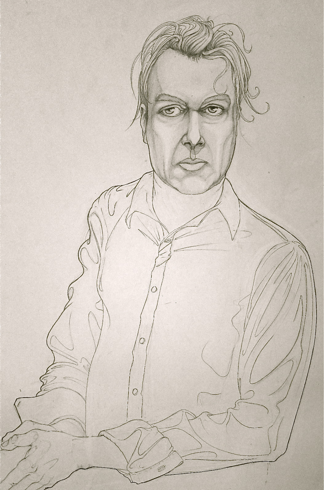 christopher hitchens. unknown private collection