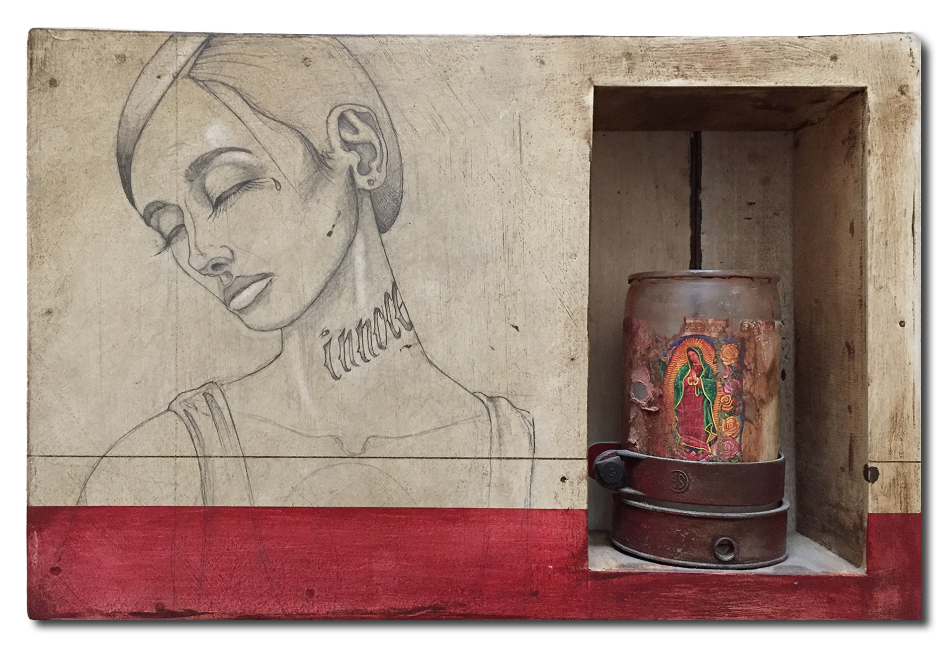 untitled female. 12" x 8". $550