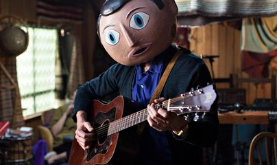 Frank playing guitar