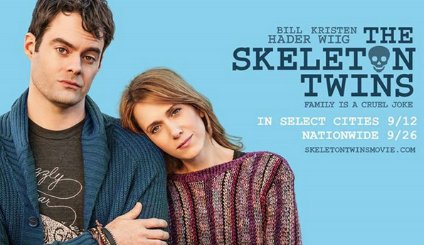 Promotional poster for The Skeleton Twins