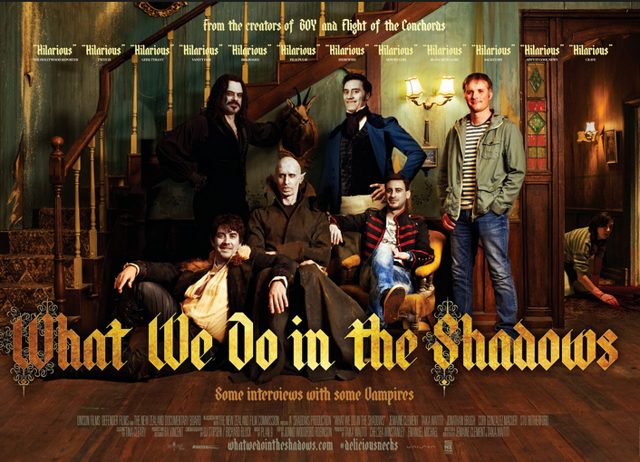Promo poster for What We Do In The Shadows