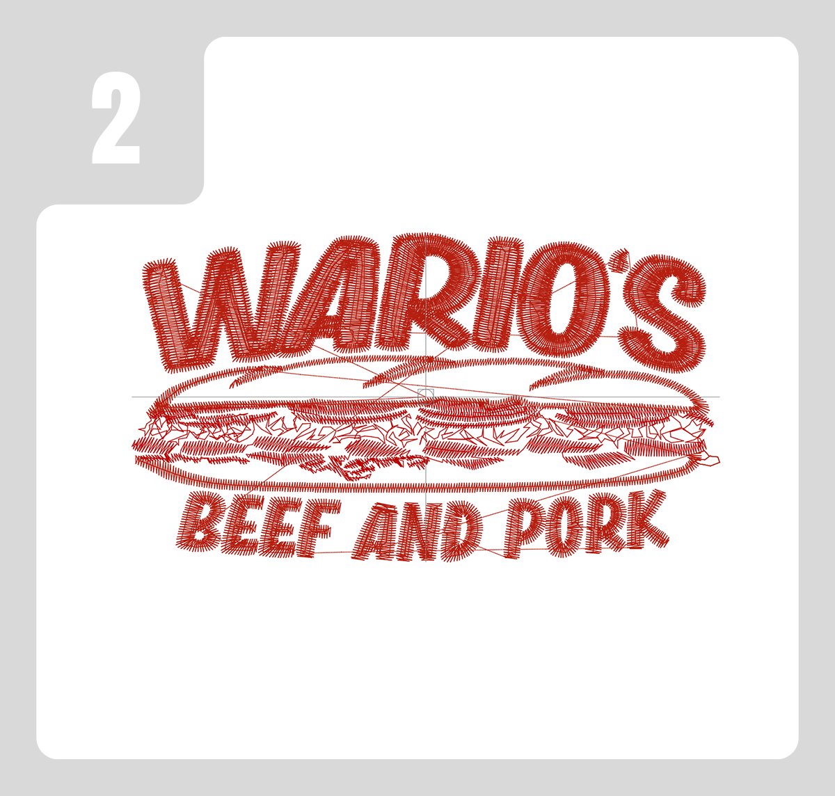 Wario's Hat Columbus Ohio Embroidery