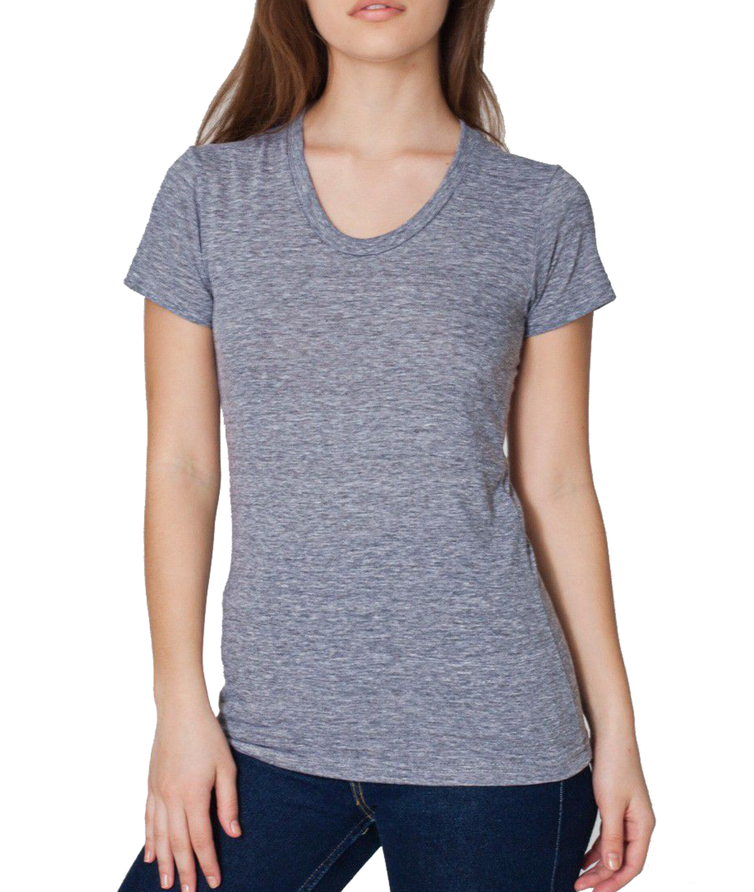 American Apparel Women's Triblend T-Shirt — Pop's Printed Apparel ...
