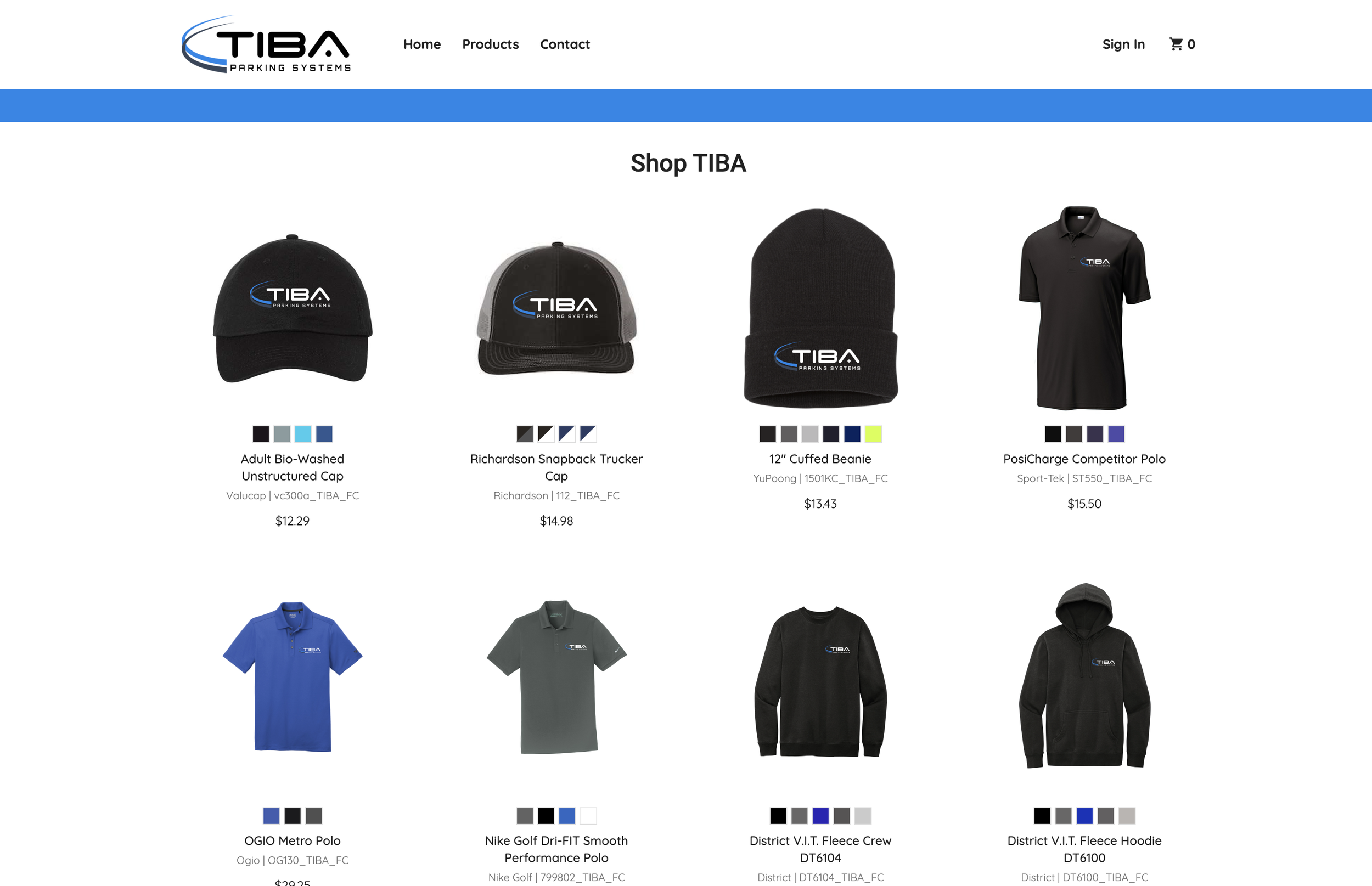 custom apparel webstore columbus ohio