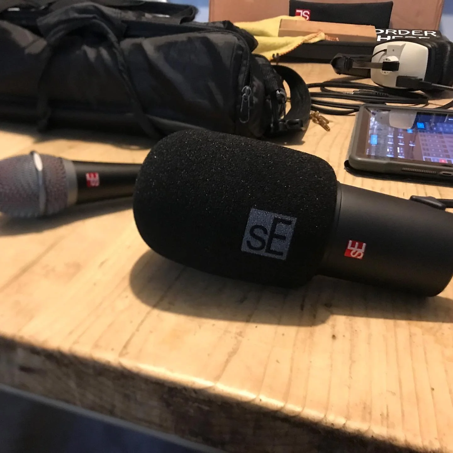 On test, as part of our new project, is the crazy excellent DynaCaster DCM8 from @seelectronics. These things are radio ready out of the box, but sound extra smooth with the low boost switched in. Can't wait to get them installed properly.

#seelectr