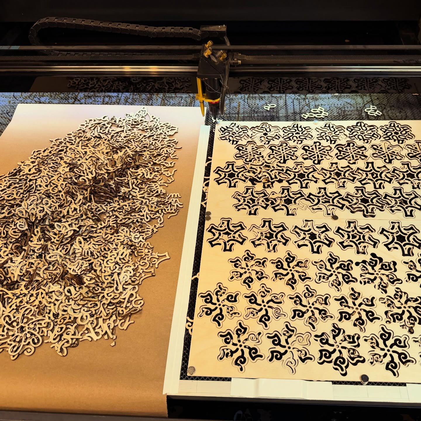 The elves are tinkering away!