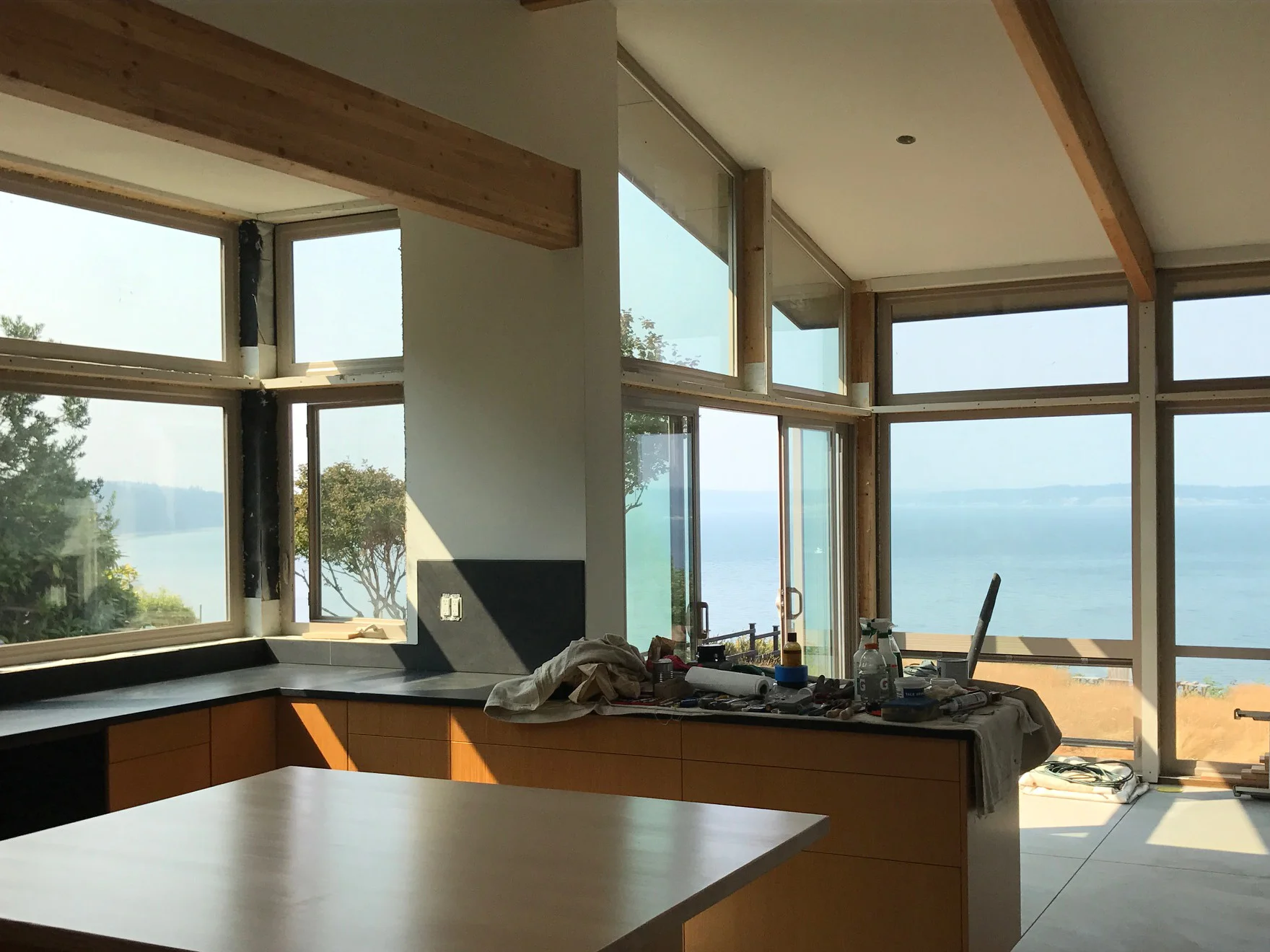 Living IN the view: proper siting for view, sunlight, and privacy make a great room greater