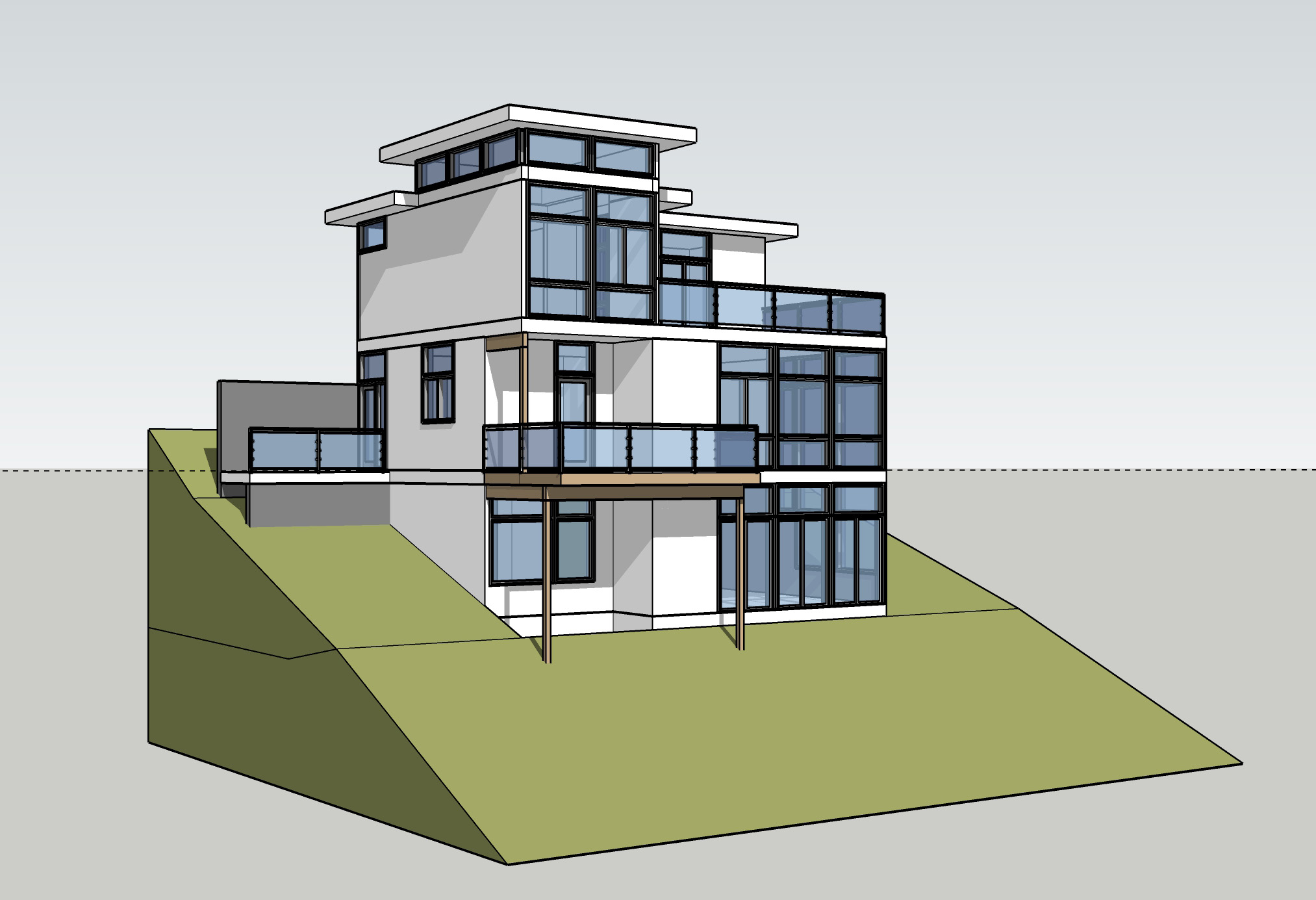 Building on a Steep Slope or Lot: Costs & Considerations