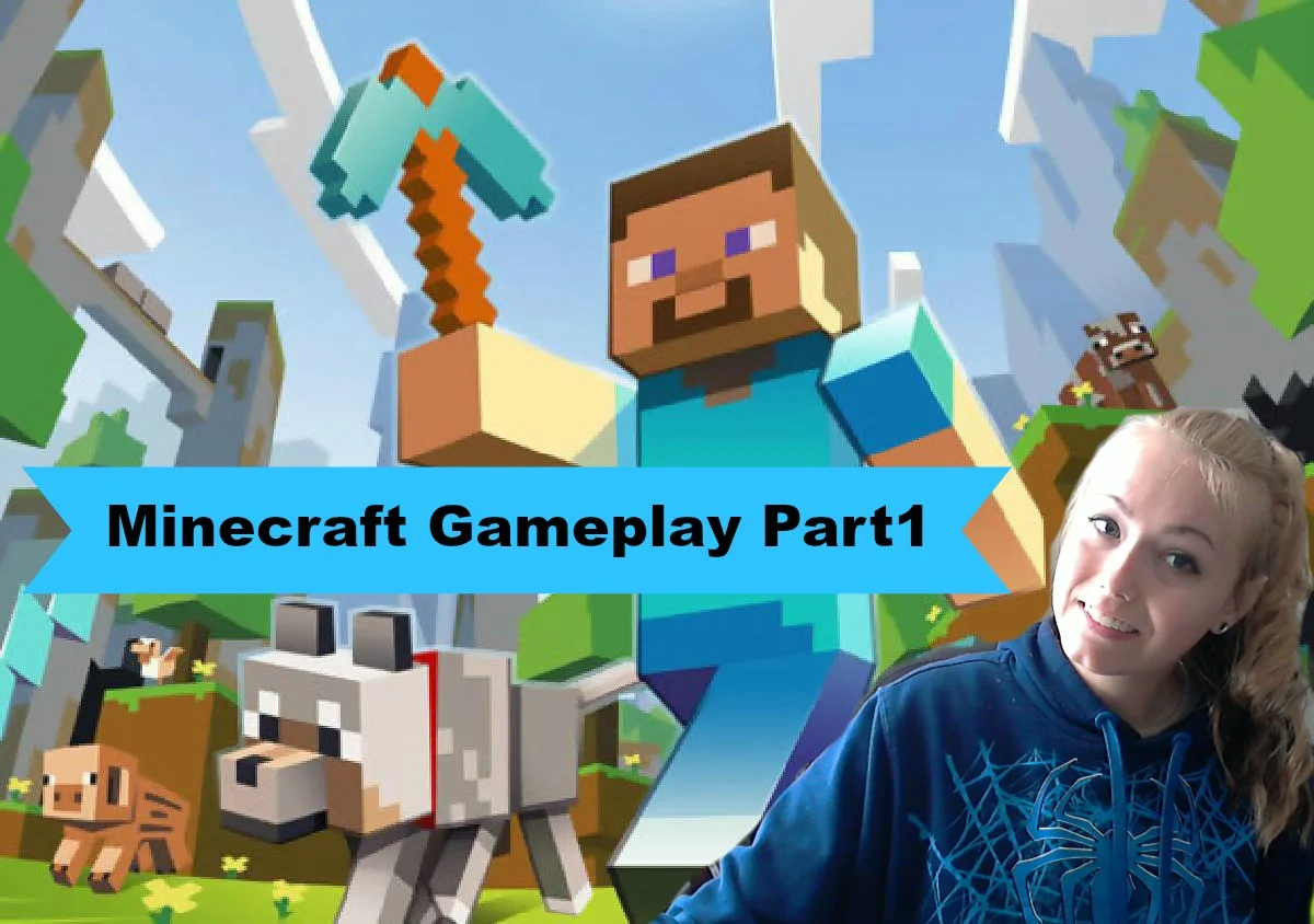 Minecraft Gameplay Part 1 NerdyGirlNikki