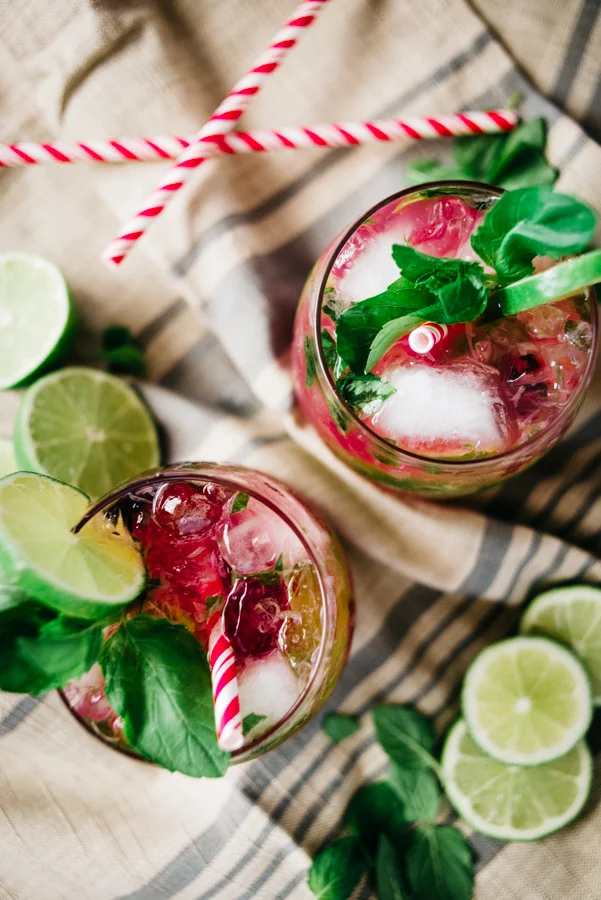 Blueberry Mint Mule Recipe