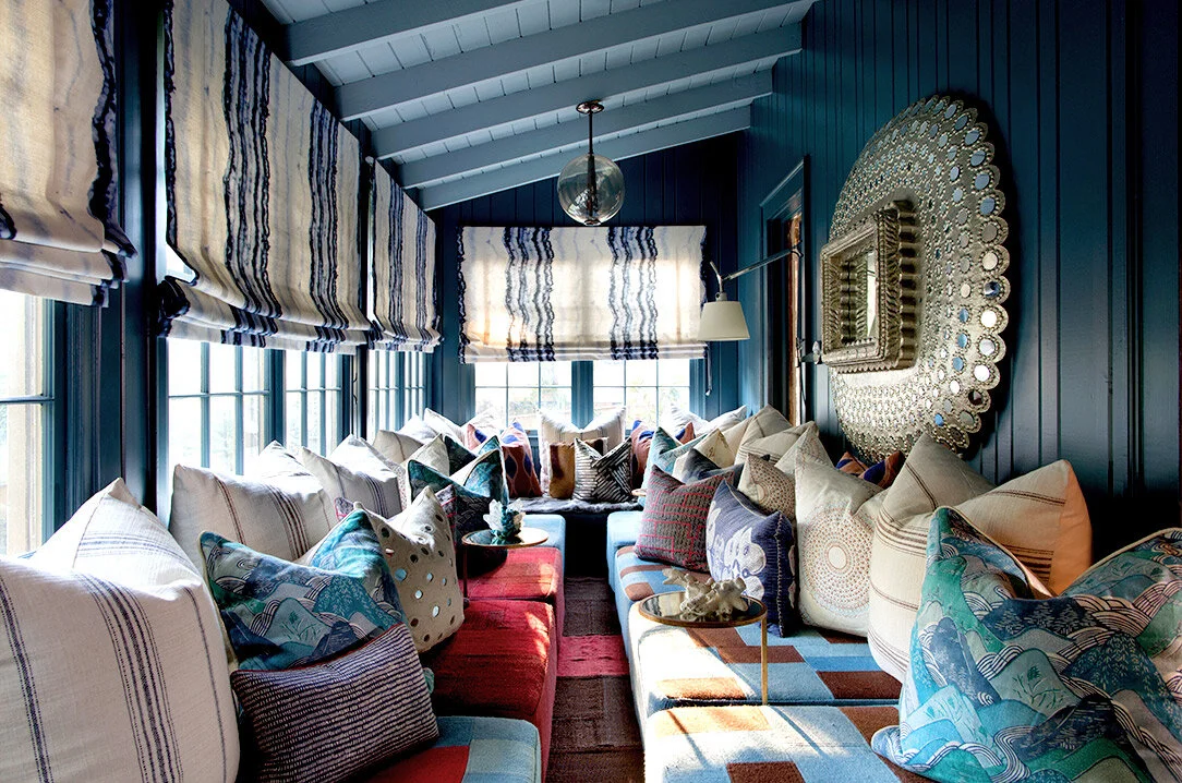Home Inspiration - A Designer's Colorful &amp; Cozy Home