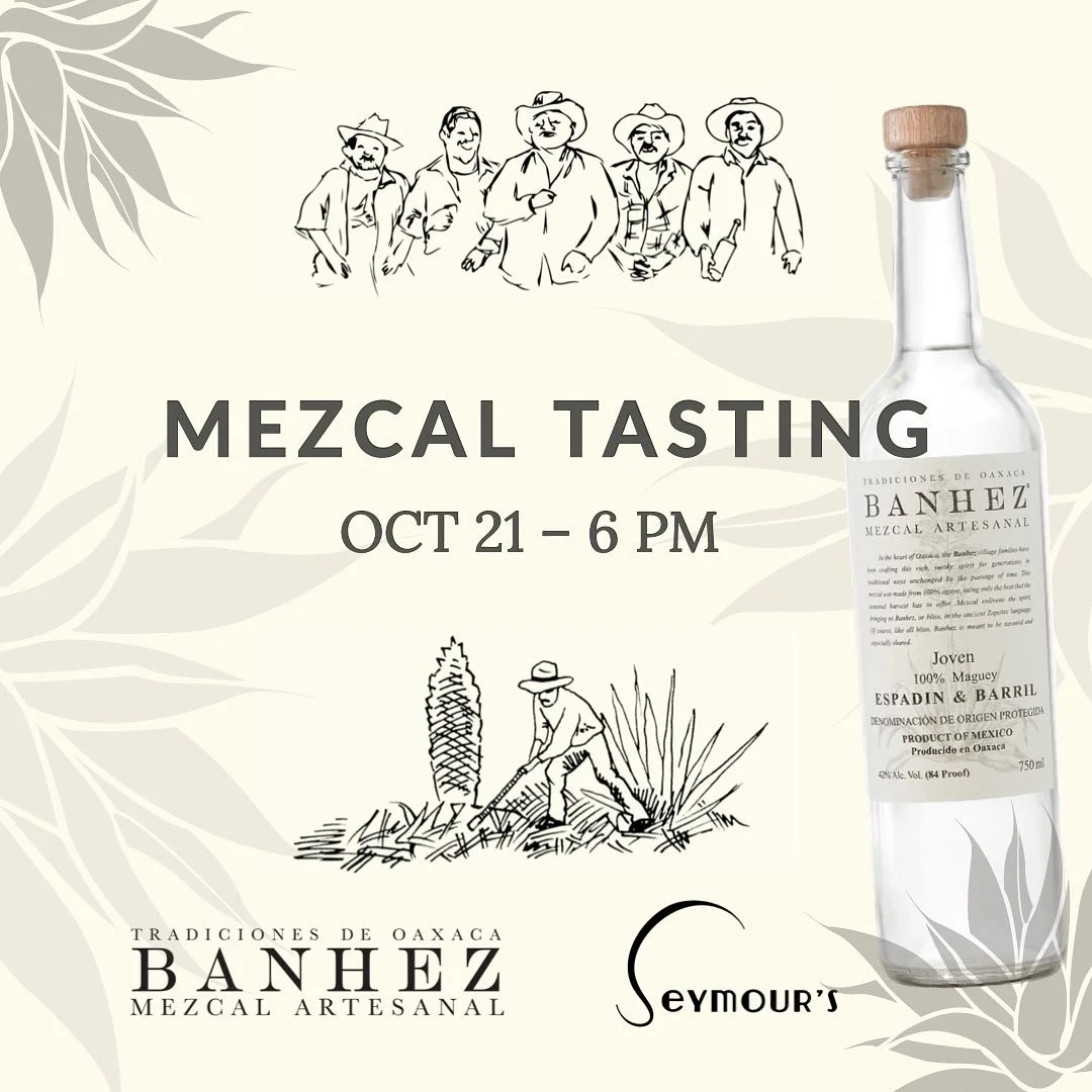 Join us at Seymour's for National Mezcal Day!