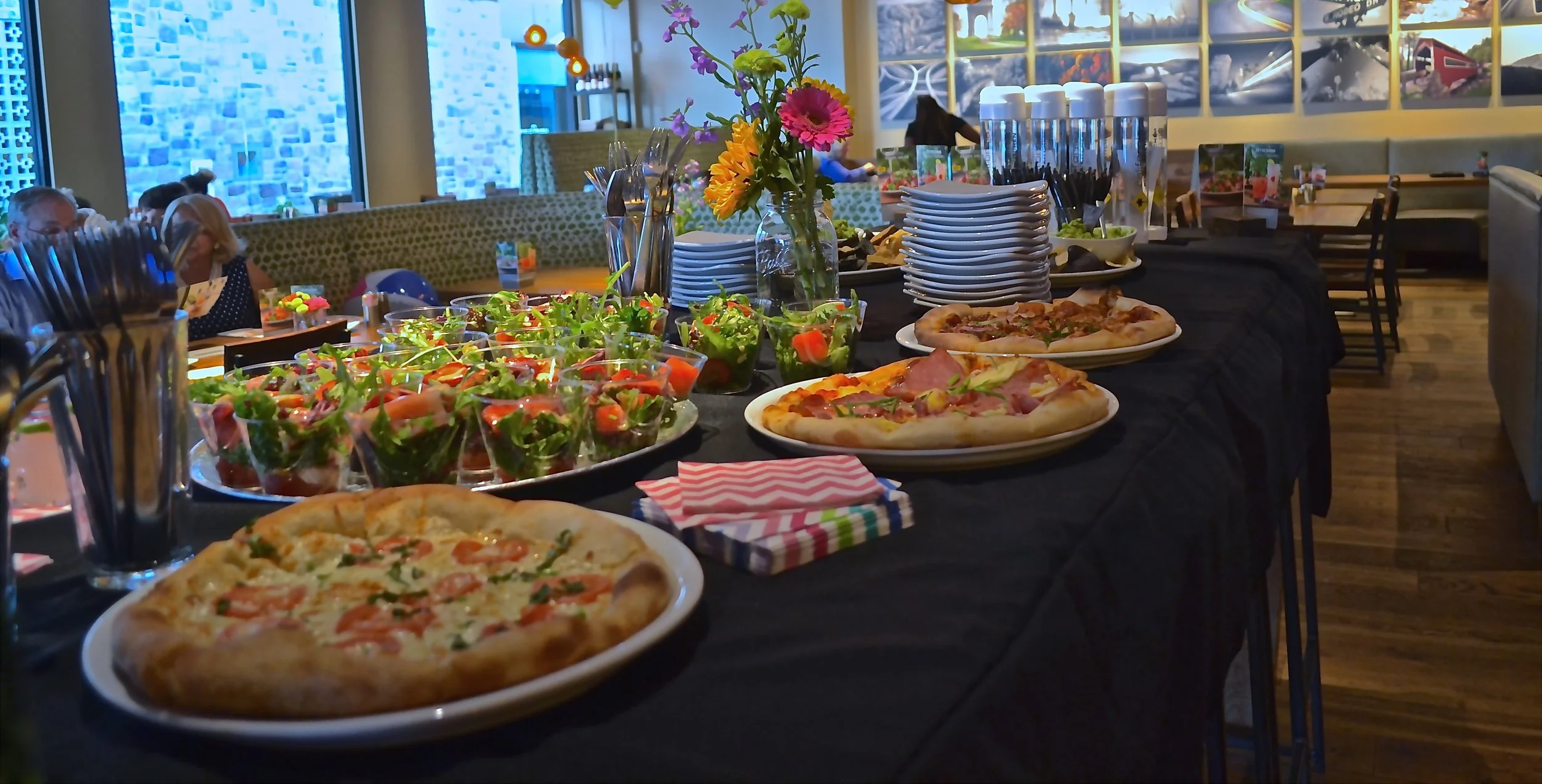 Delicous bites at my Taste of Summer Party to celebrate our Catering Clients.
