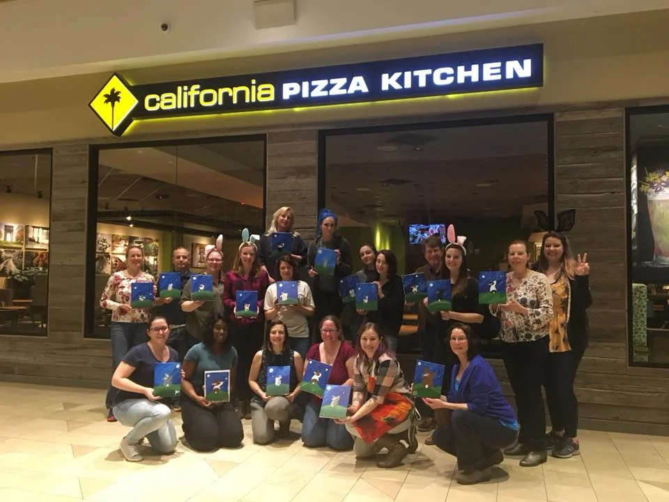 Hosting a Wine &amp; Paint night for our local Rabbit Rescue FUNdraiser. Bunny ears are a must!&nbsp;