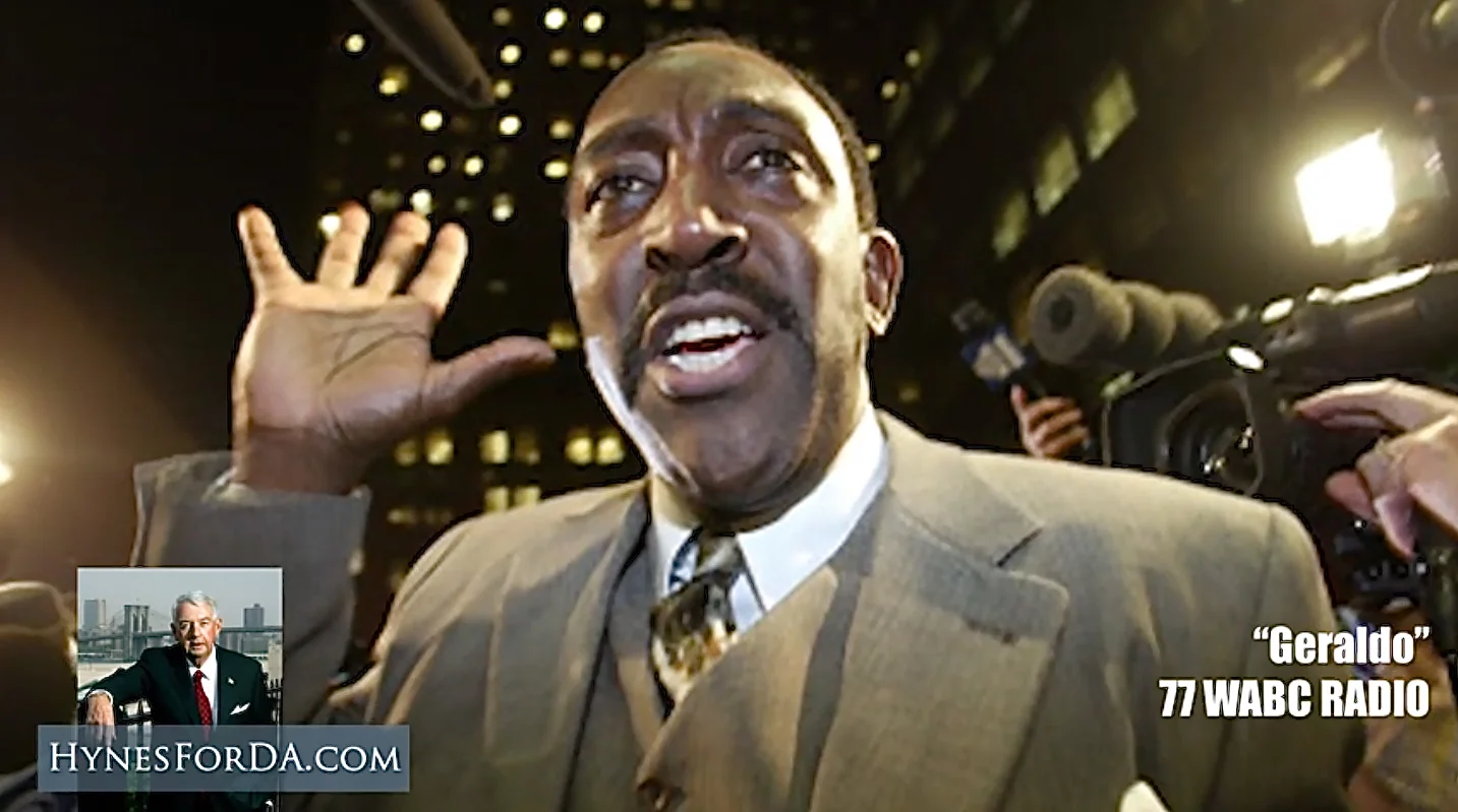 Former Brooklyn Democratic Party Chair Clarence Norman, seen here in an online advertisement produced for former Brooklyn District Attorney Charles Hynes' reelection campaign. Mr. Norman was charged and later convicted of forcing candidates for elected office to use party-approved campaign vendors. Source : Charles Joe Hynes for Brooklyn DA/YouTube Screen Shot