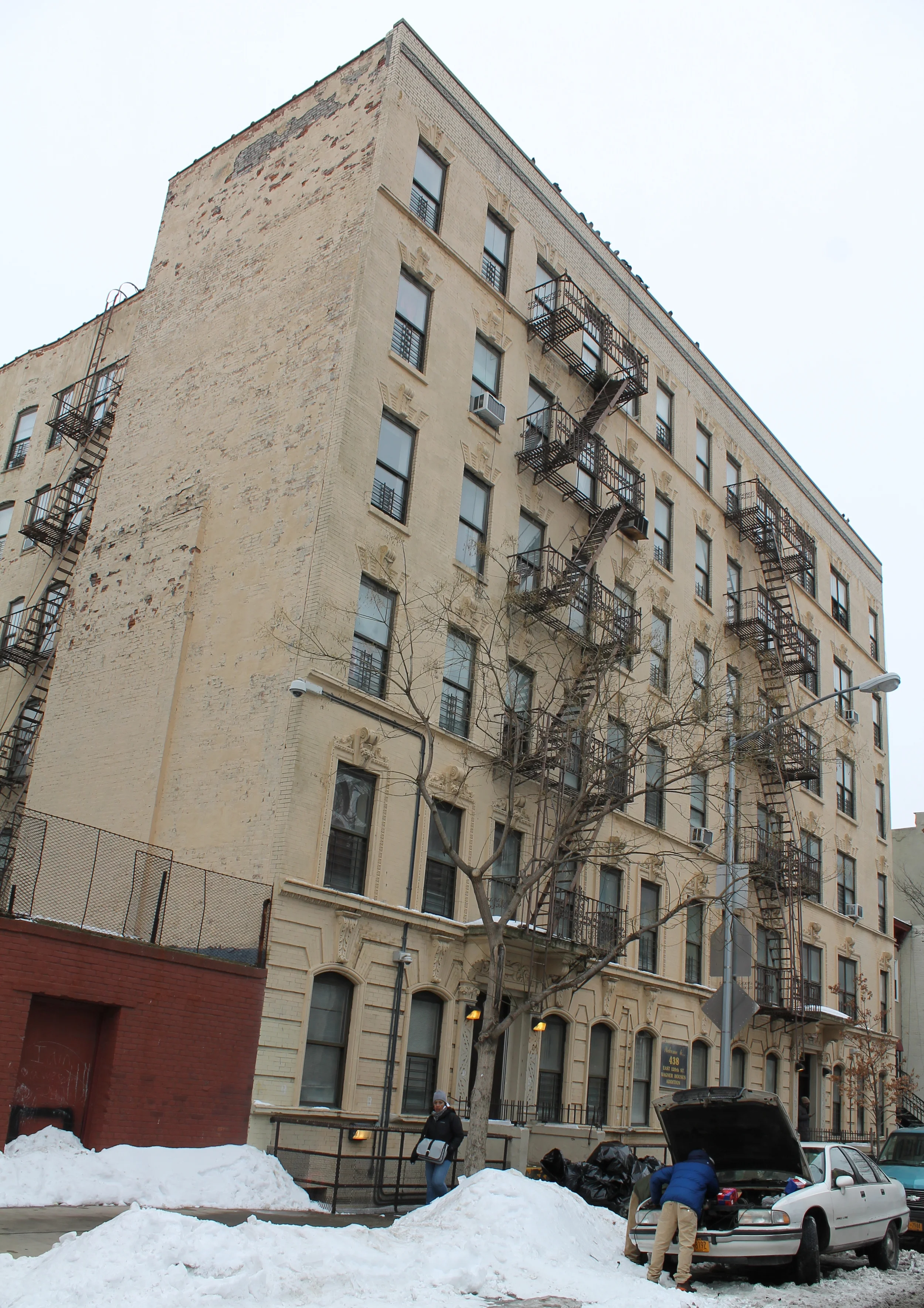 438 and 444 East 120th Street, as seen on March 3, 2015. Source : Louis Flores