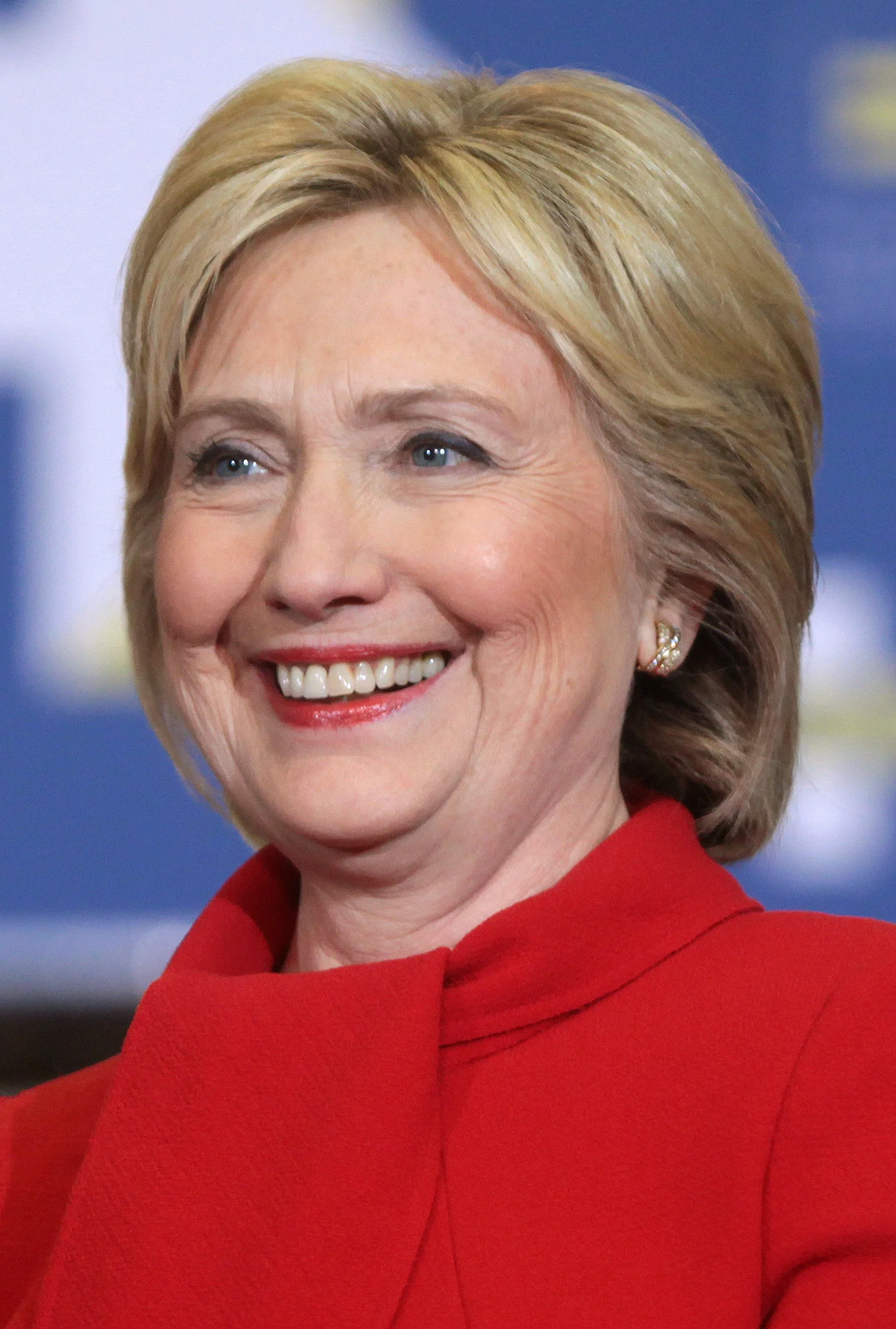 Former U.S. Secretary of State Hillary Rodham Clinton , seen here in a 2016 appearance in Des Moines, Iowa, had some authority over the prosecution of activists. Source : CC BY-SA 3.0 Gage Skidmore/Wikipedia