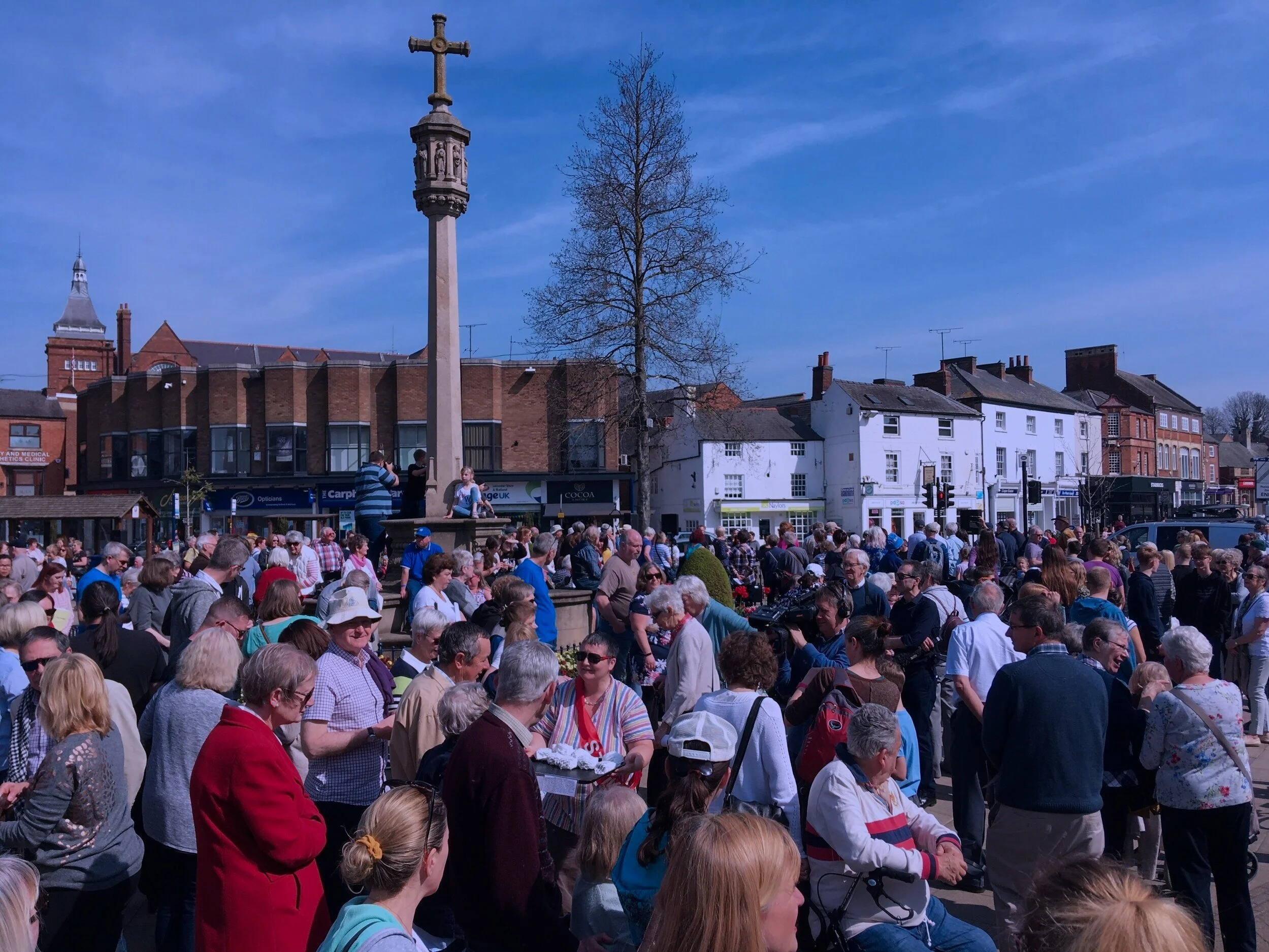 Churches Together Shared Open Air Service in the Town Centre