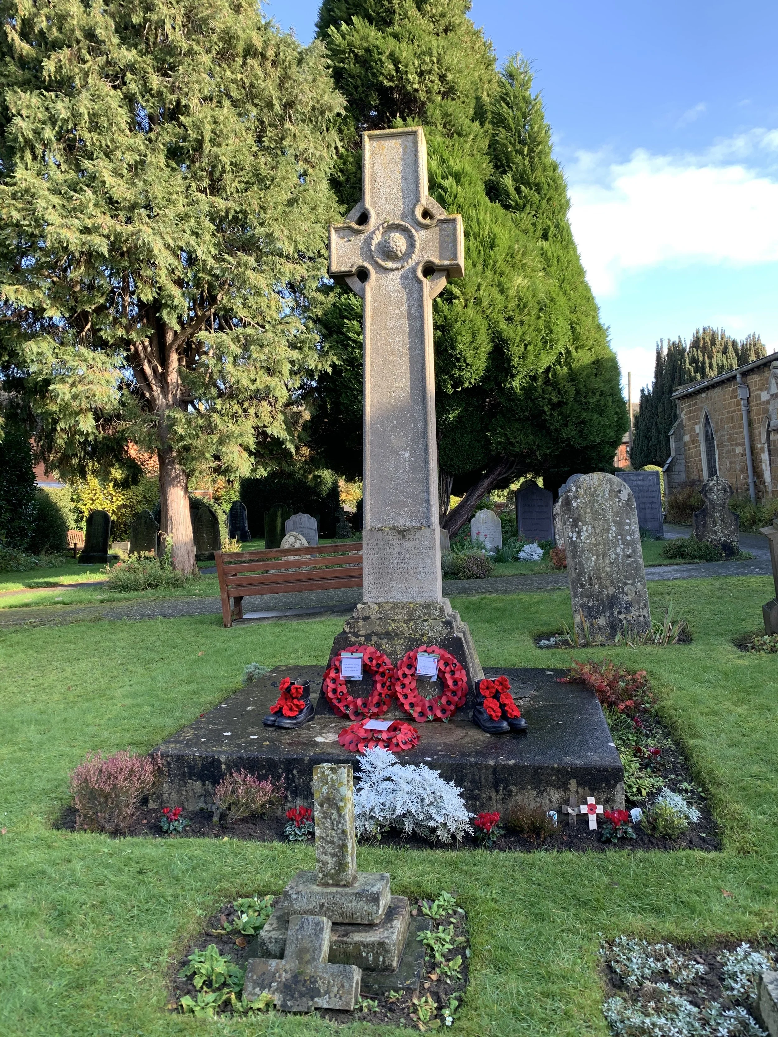 Remembrance Service with Scouts and Early Church Kids at St Nicholas
