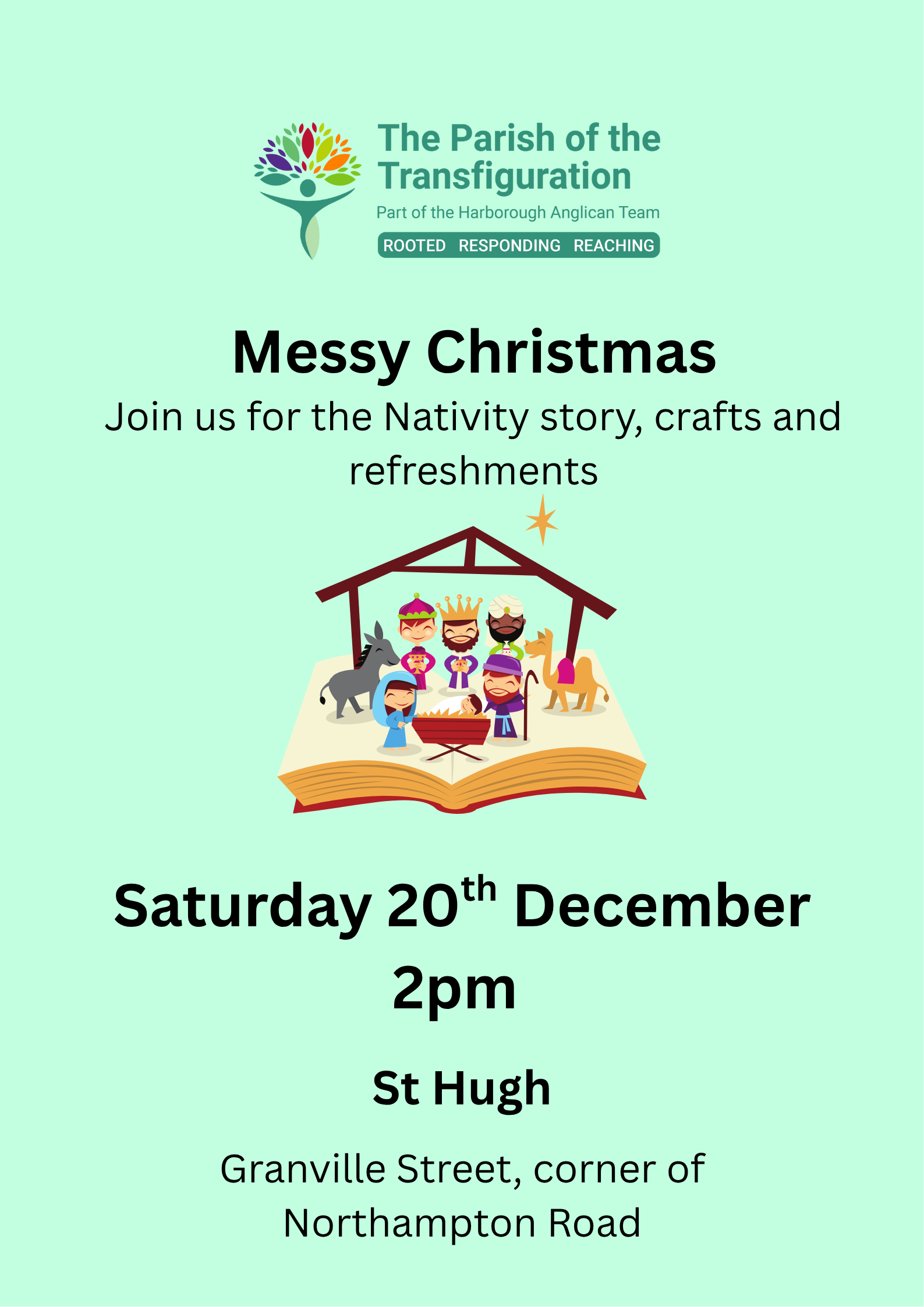 Messy Christmas at St Hugh