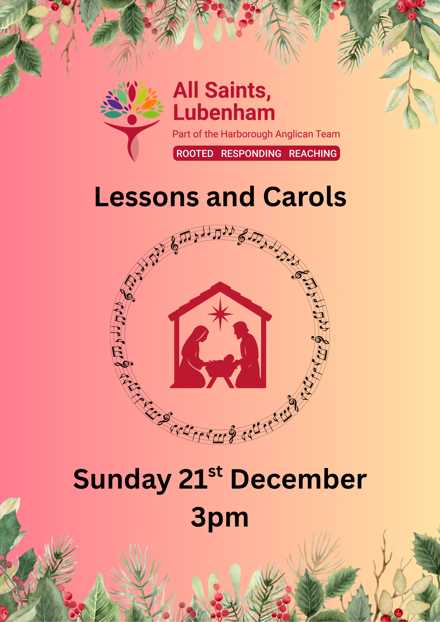 Lessons and Carols at All Saints, Lubenham