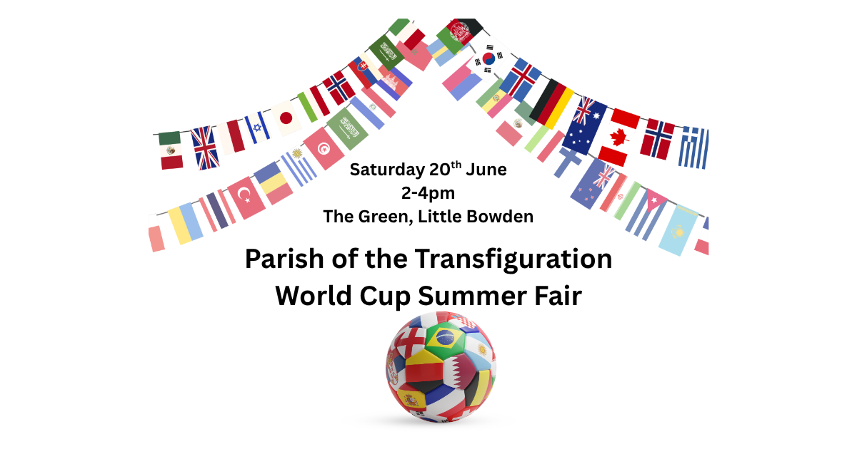 Parish of the Transfiguration World Cup Summer Fair, The Green, Little Bowden