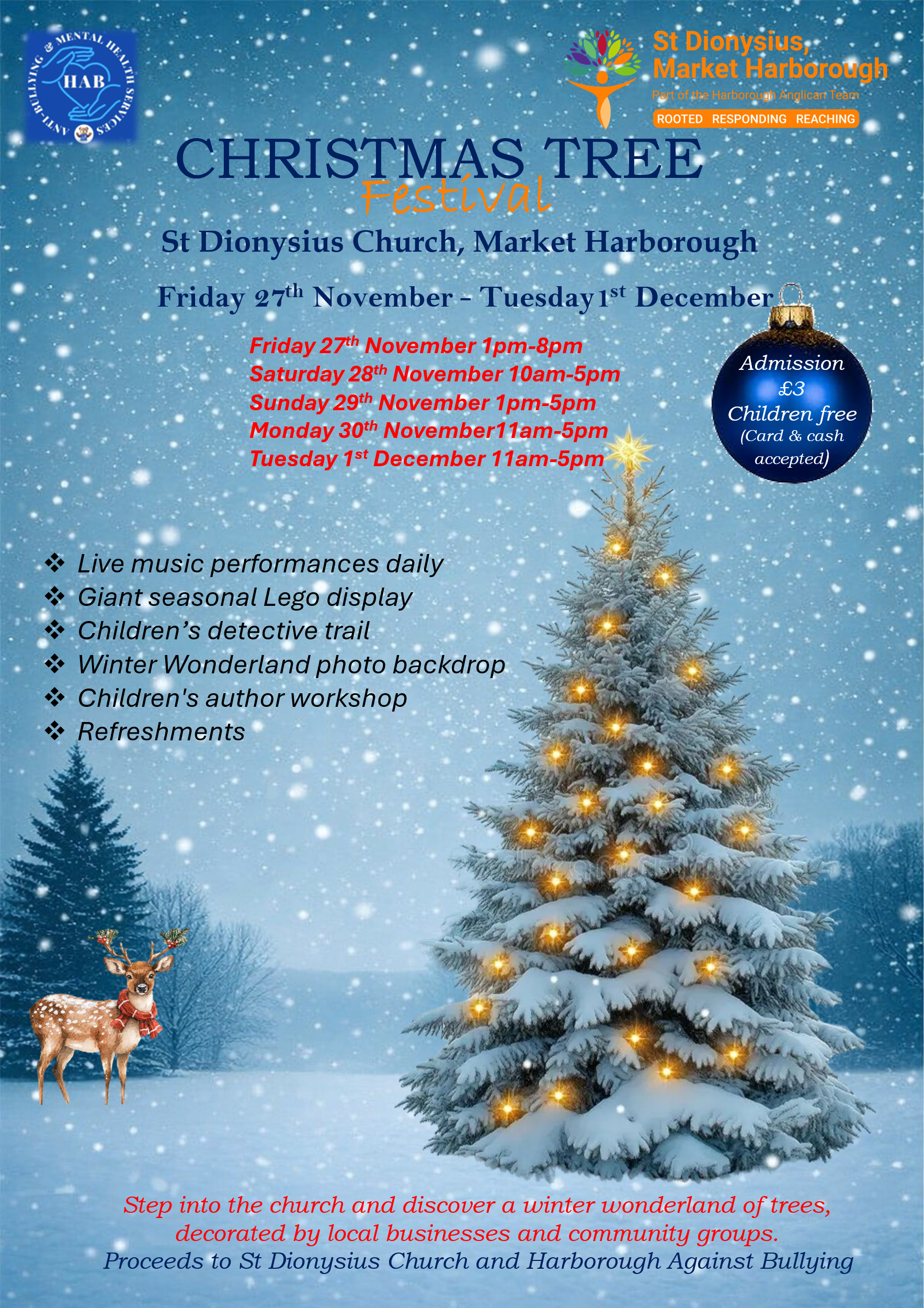 Christmas Tree Festival at St Dionysius 