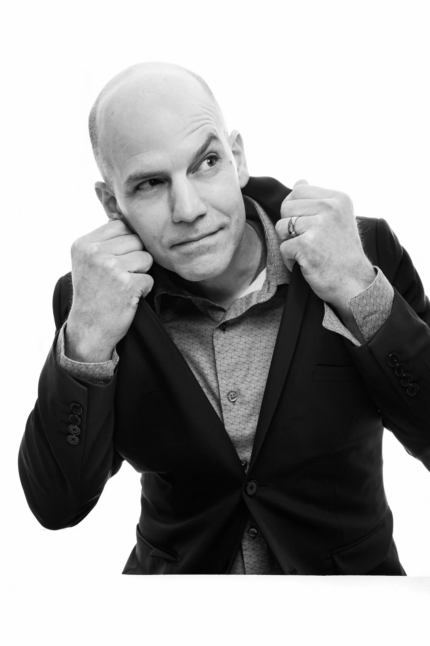 Brandon J. Brown, The Human behind Roost Photography, looking extremely cool and dapper