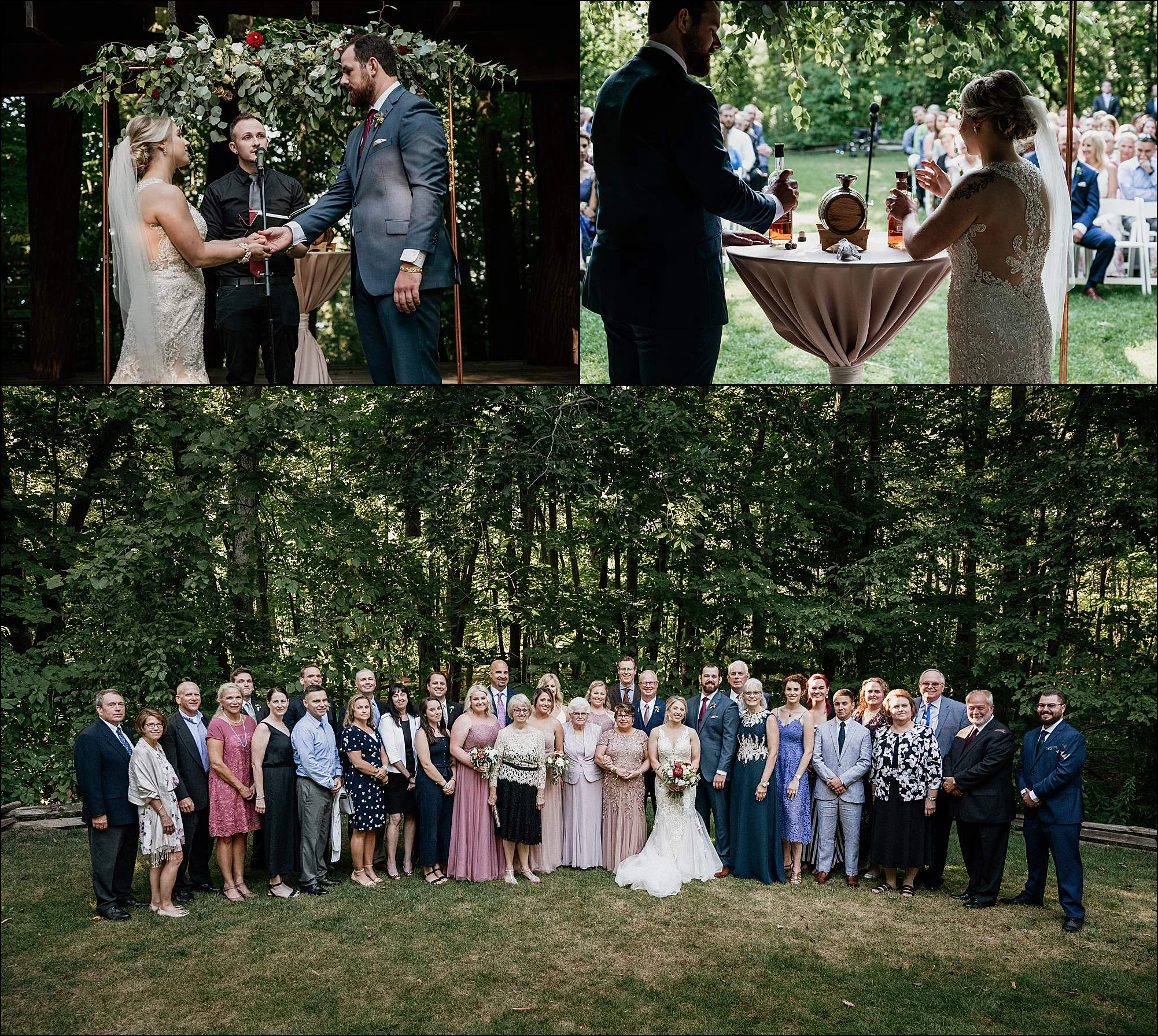 MKE Bride and groom Married in Milwaukee at sclitz audubon Nature center raptors birds and boubon - Brewhouse Inn_0172.jpg